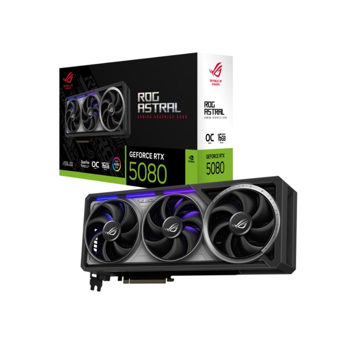 Asus ROG Astral GeForce Gaming RTX 5080 OC 16GB