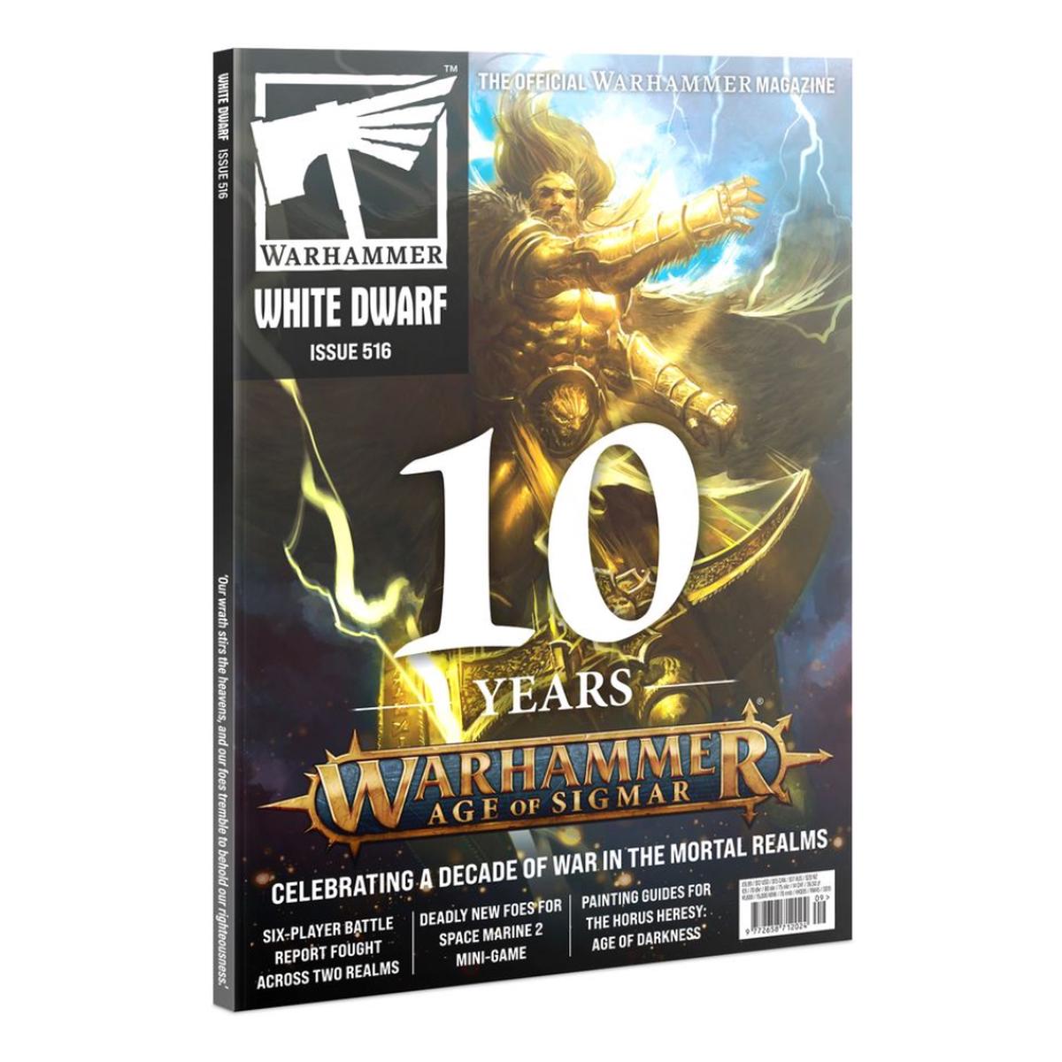 White Dwarf September Issue #516