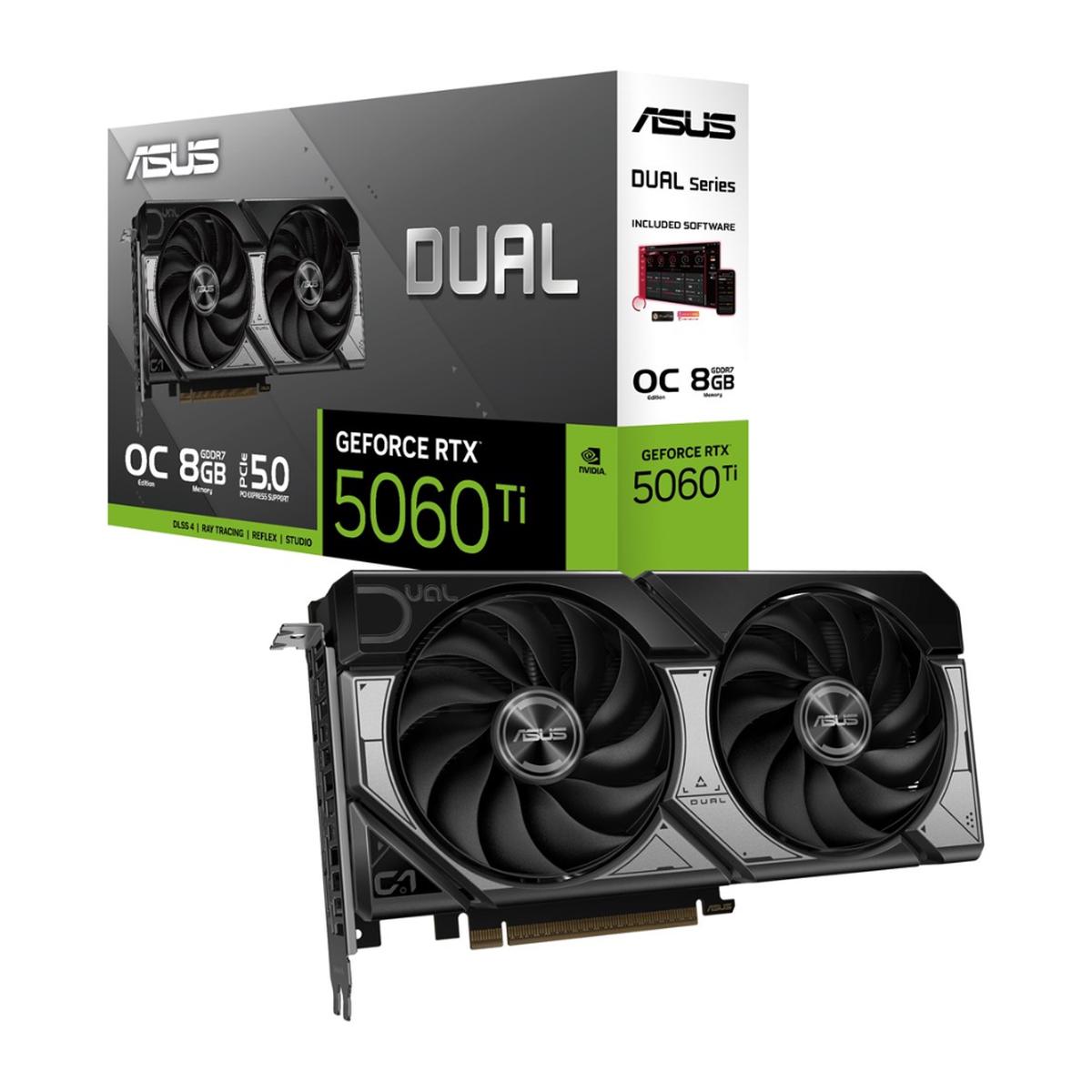 Asus Dual GeForce RTX 5060 Ti 8GB OC