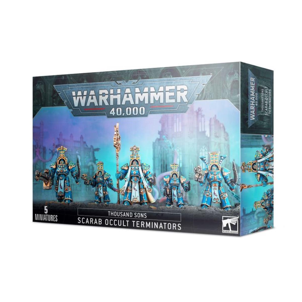 Warhammer 40K: Scarab Occult Terminators
