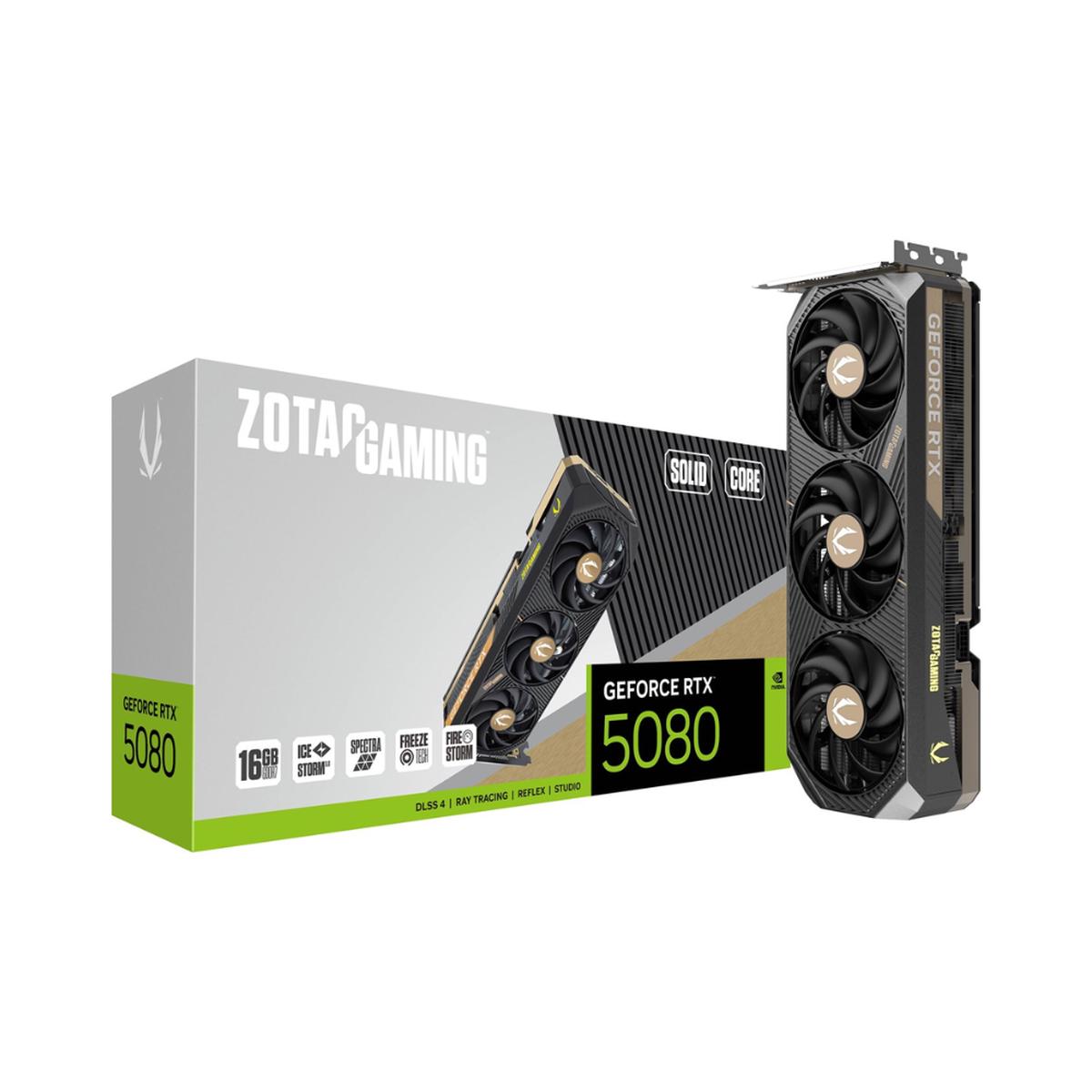 Zotac Gaming GeForce RTX 5080 Solid Core 16GB