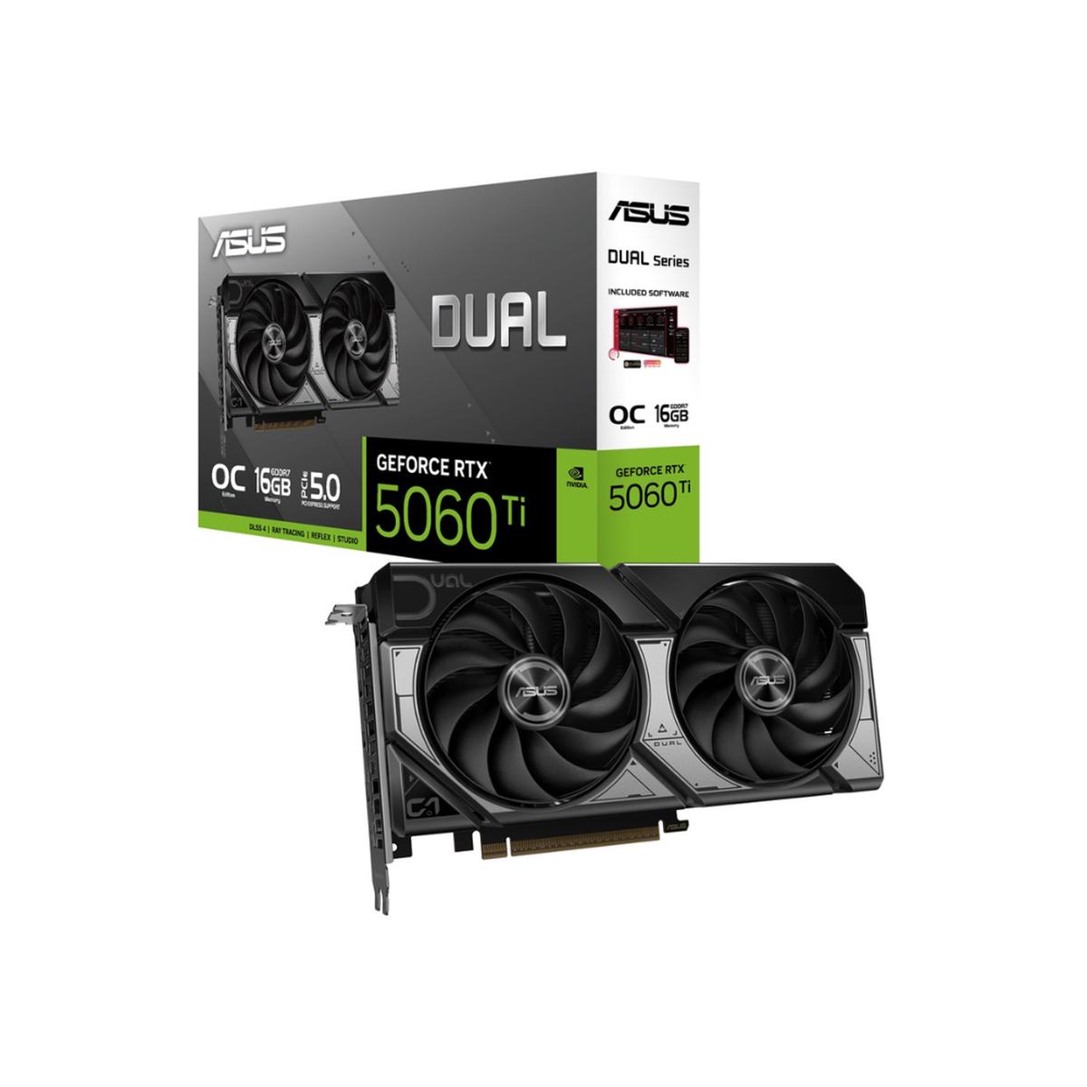 Asus Dual GeForce RTX 5060 Ti 16GB