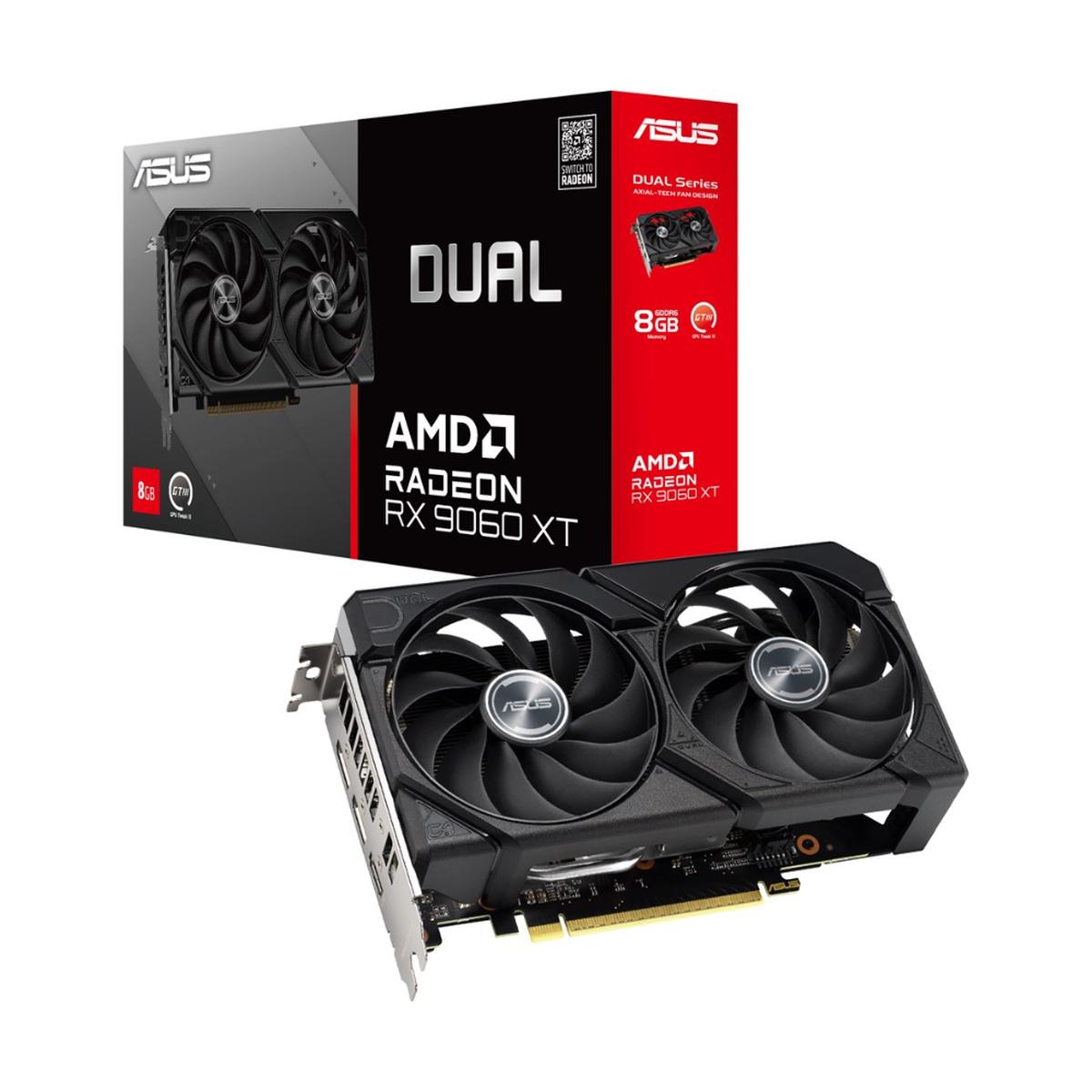 Asus Dual GeForce RX 9060 XT 8GB
