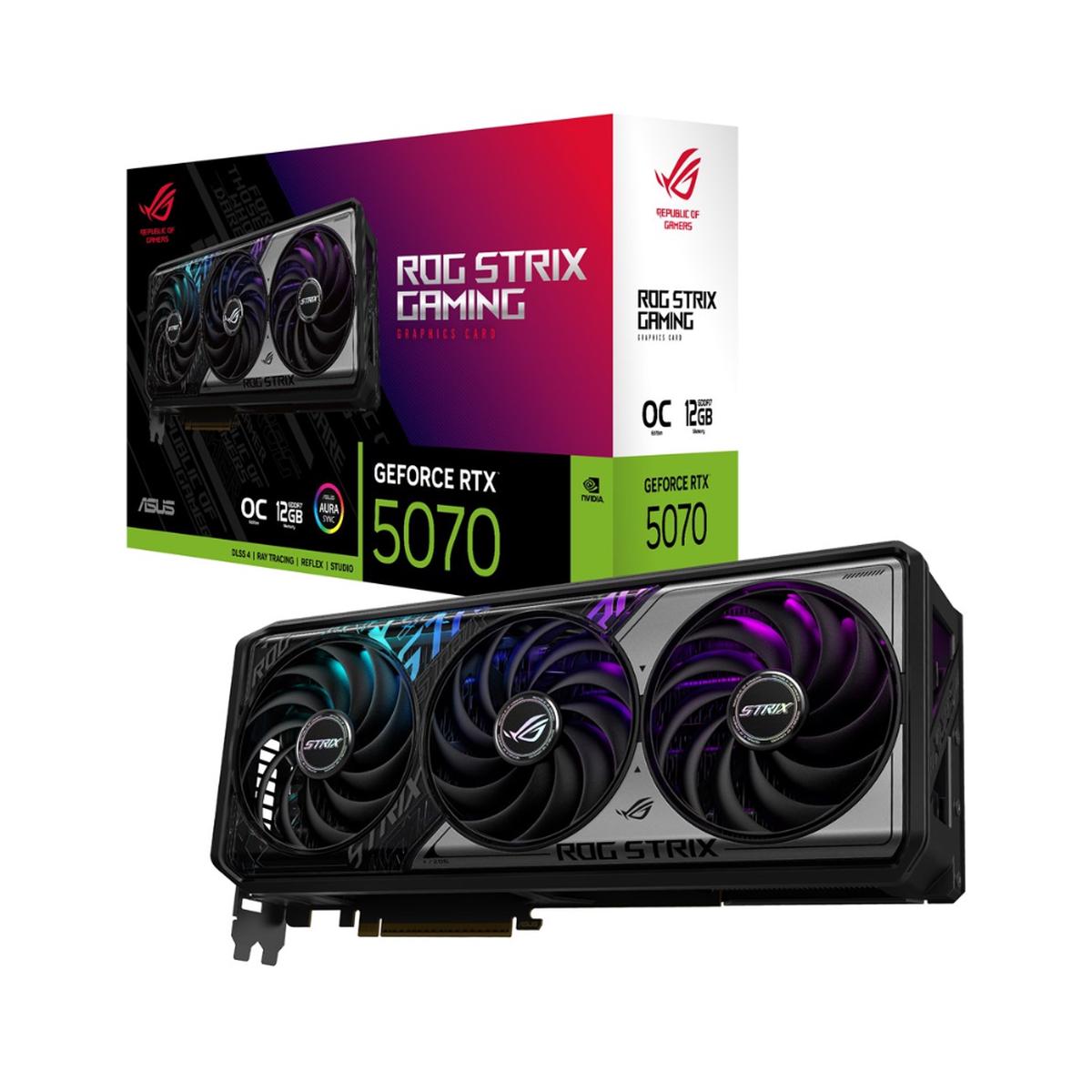 Asus ROG Strix GeForce RTX 5070 OC 12GB