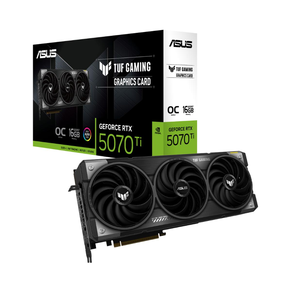 Asus TUF GeForce RTX 5070 Ti OC 16GB