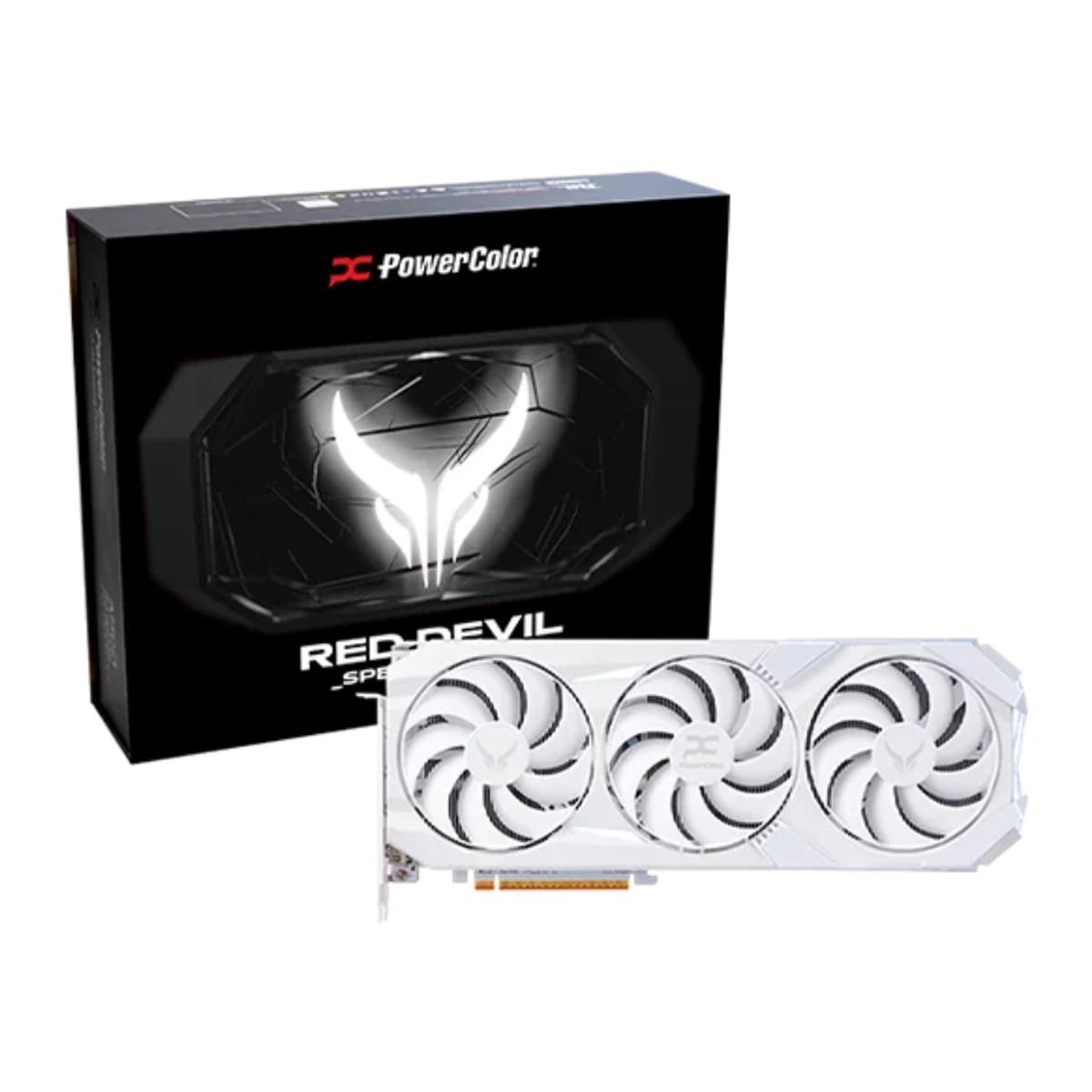 PowerColor Red Devil Radeon RX 9070 XT 16GB Spectral White