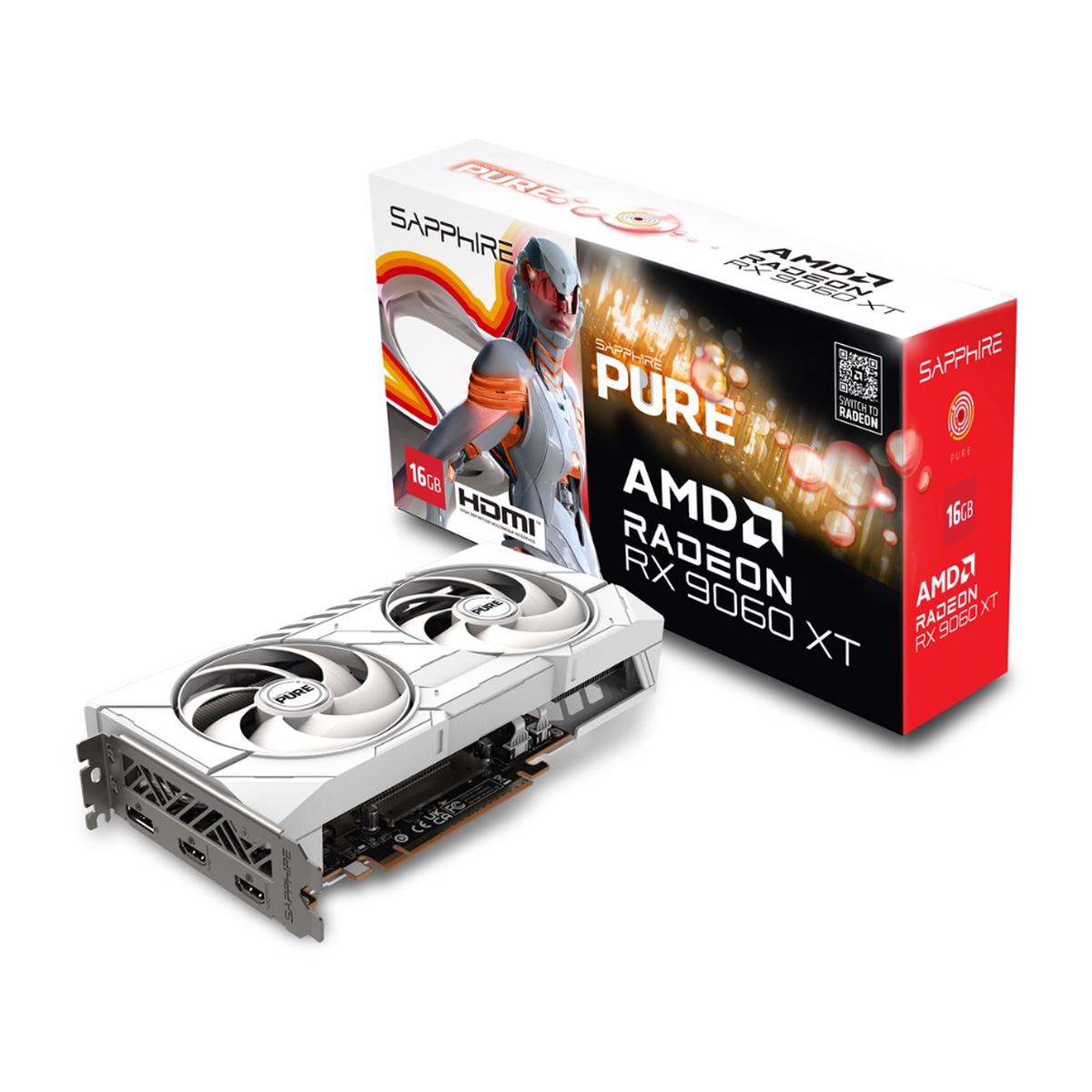 Sapphire Pure Radeon RX 9060 XT 16GB