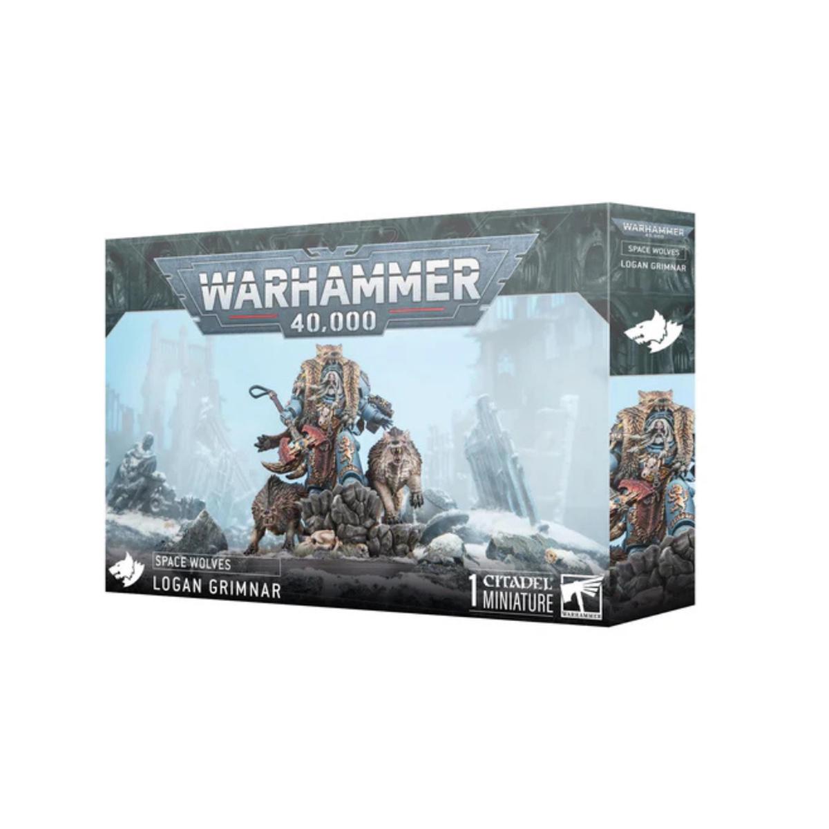 Warhammer 40K: Space Wolves Logan Grimnar