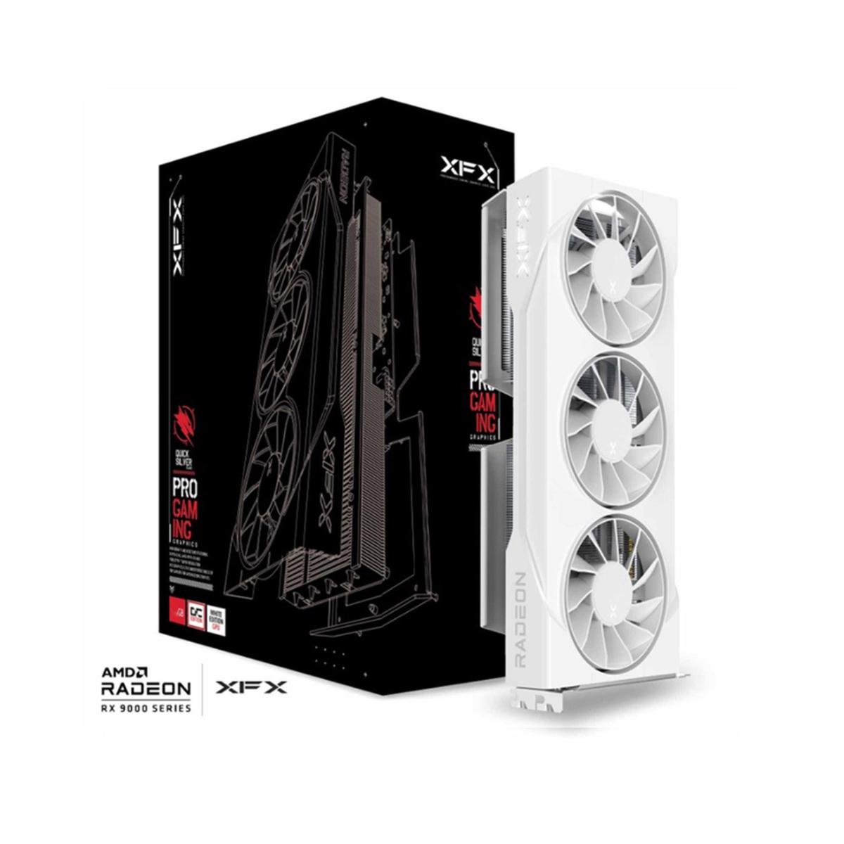 XFX Swift RX 9060 XT OC 16GB White