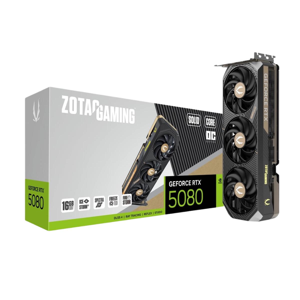 Zotac SOLID CORE GeForce RTX 5080 OC 16GB