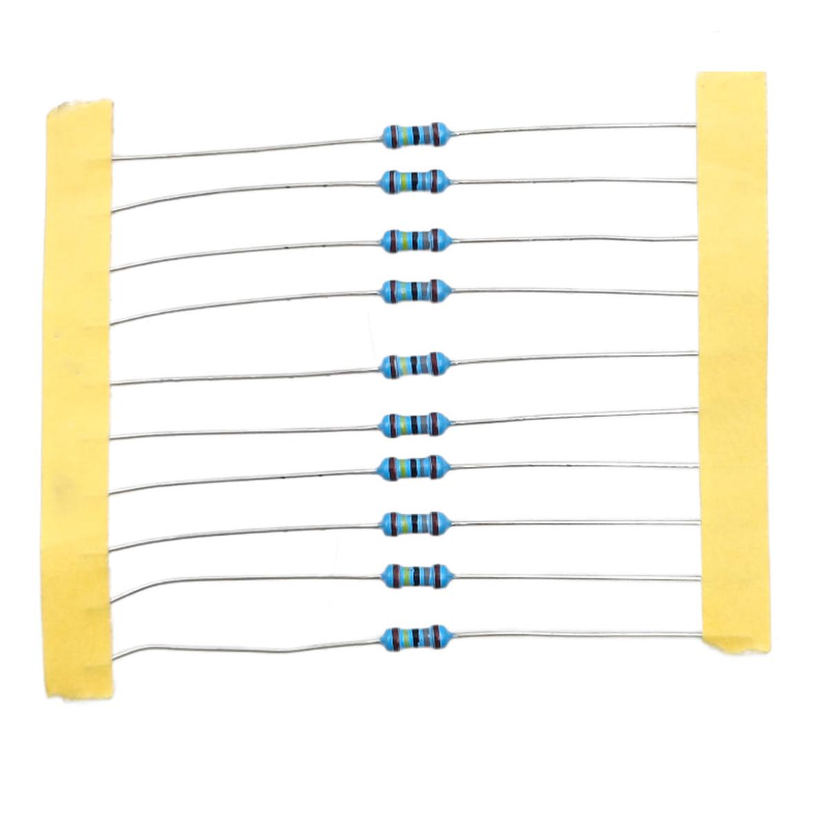 0R5 Ohm 1/4 Watt Resistor with 5% Tolerance (Pack of 10)