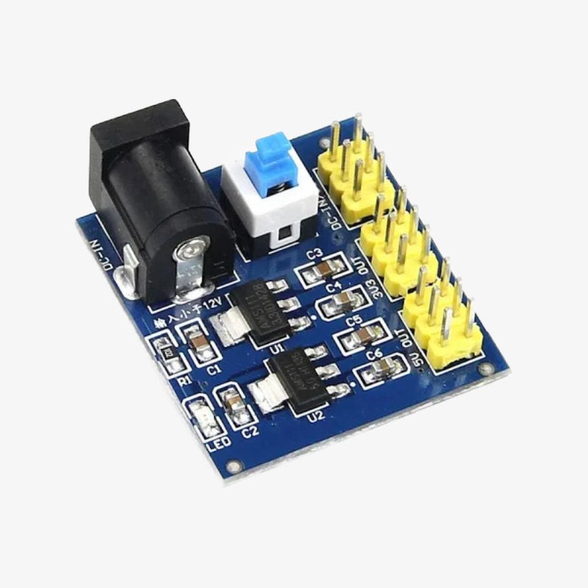 12V to 3.3V/5V/12V Multi-Output  DC-DC Converter Power Module