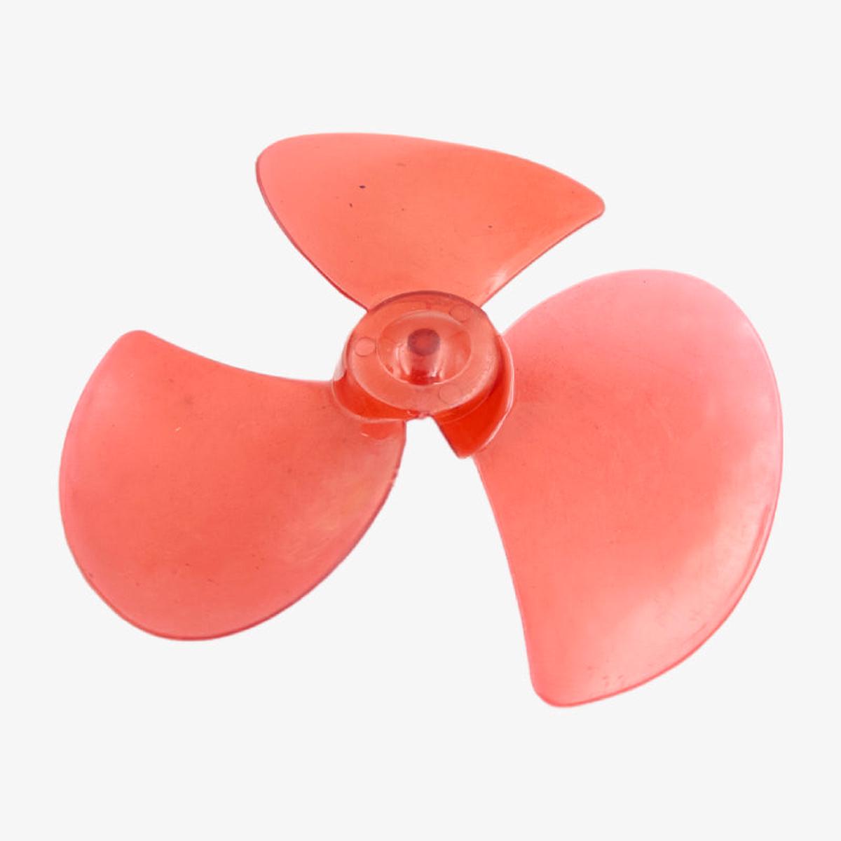 DC Motor Fan Blade 3-Wing Fan For Toy Motor Round Curved Blade - 5.4 Inches
