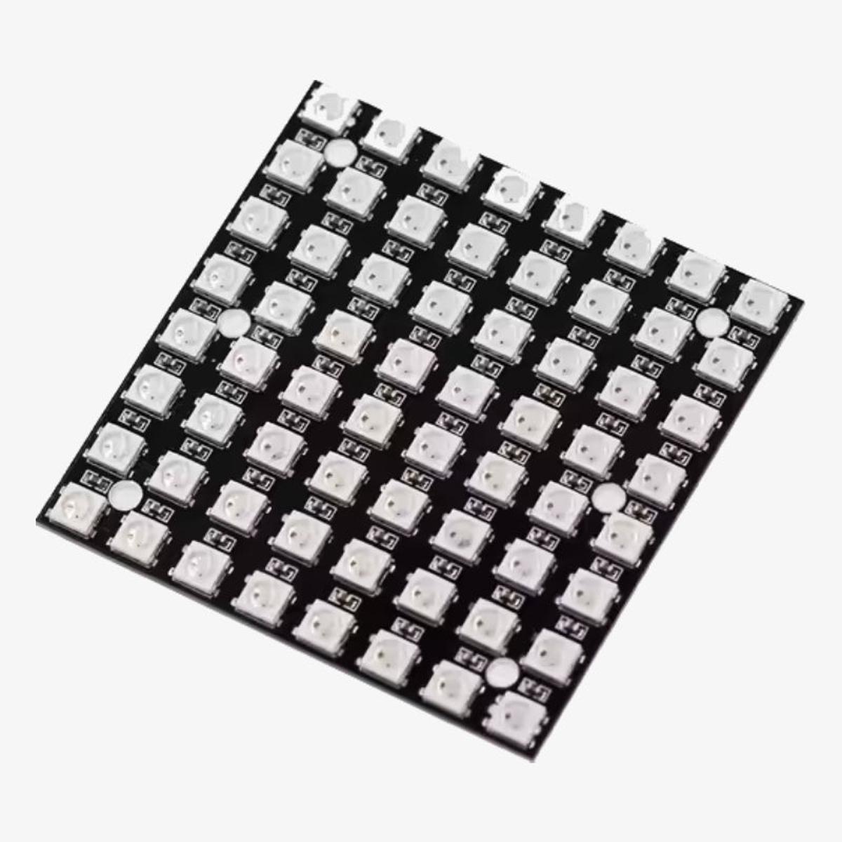 WS2812 64-Bit RGB LED Matrix