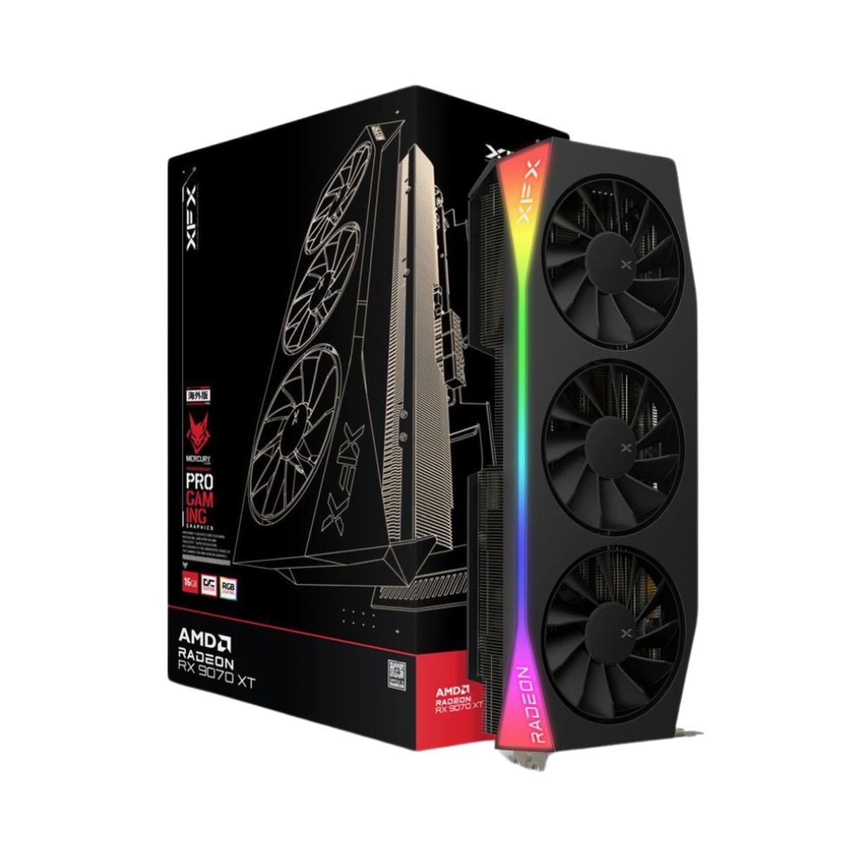 XFX Mercury Radeon RX 9070 XT OC 16GB
