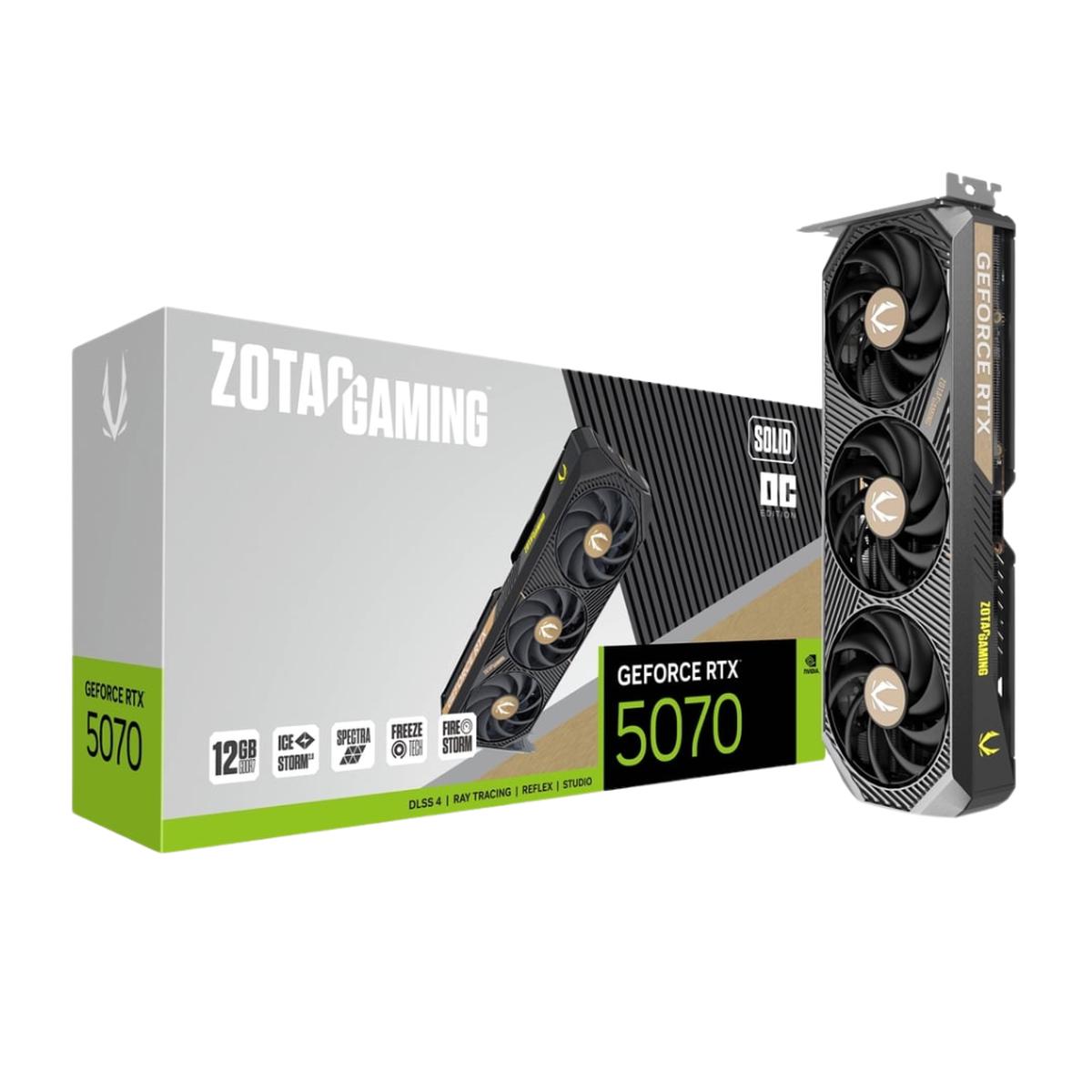 Zotac SOLID GeForce RTX 5070 OC 12GB