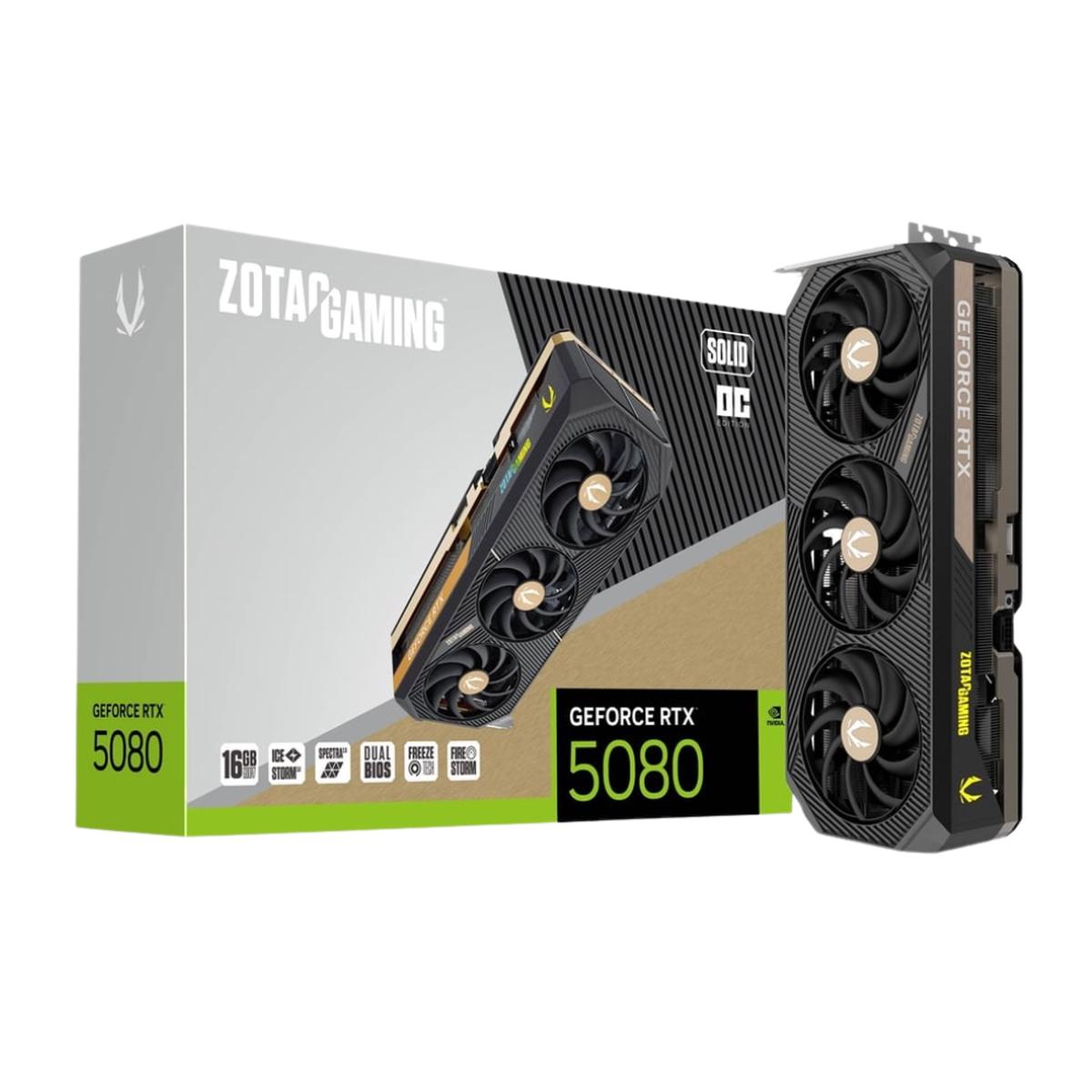 Zotac SOLID GeForce RTX 5080 OC 16GB