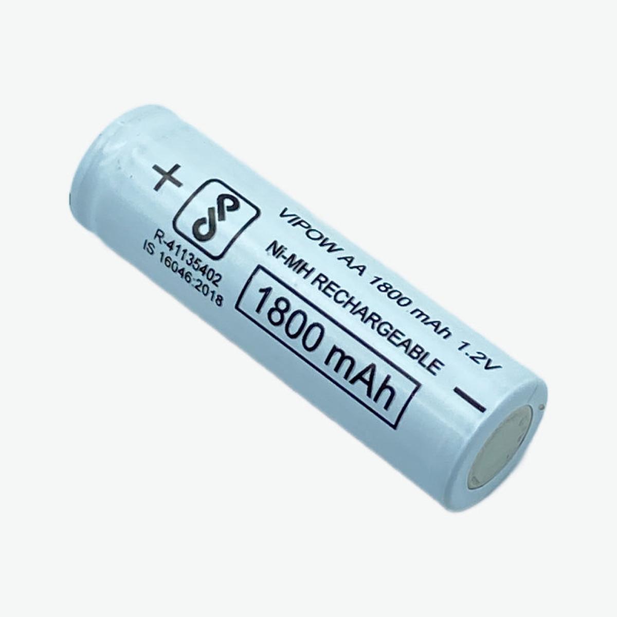 1.2V 1800mAh NI-Cd AA Rechargeable Battery