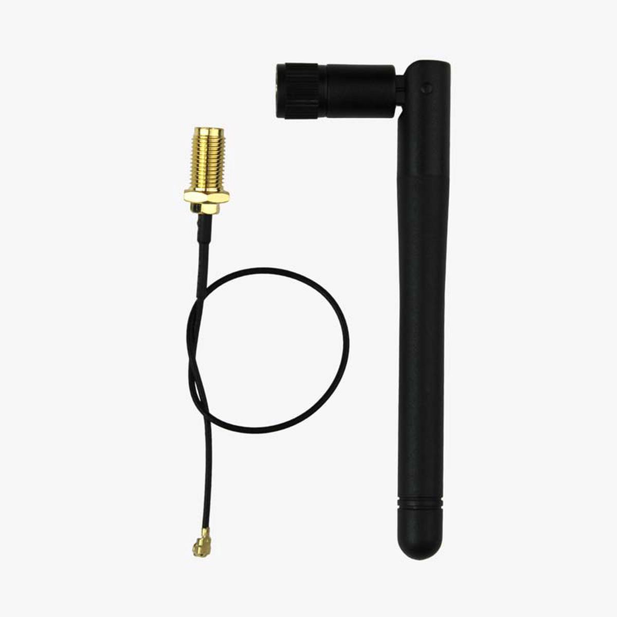 2.4G 3dB Wifi Omni Directional Antenna with IPEX U.FL to SMA Male to Female Connector