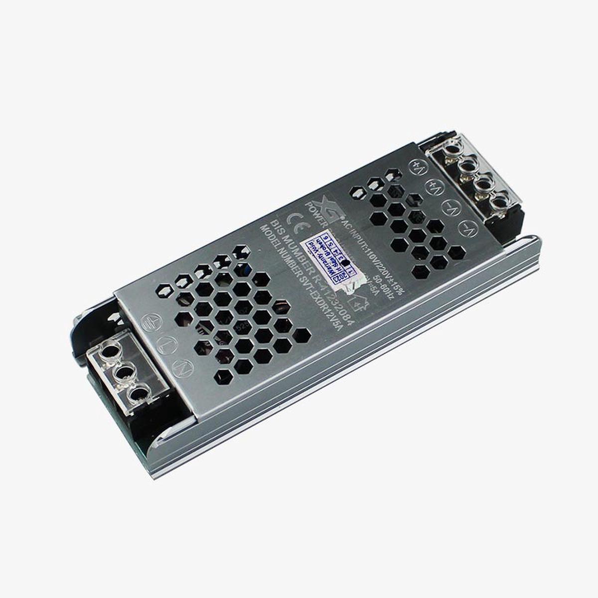 12V 5A SMPS Power Supply Module - 60W AC-DC Converter