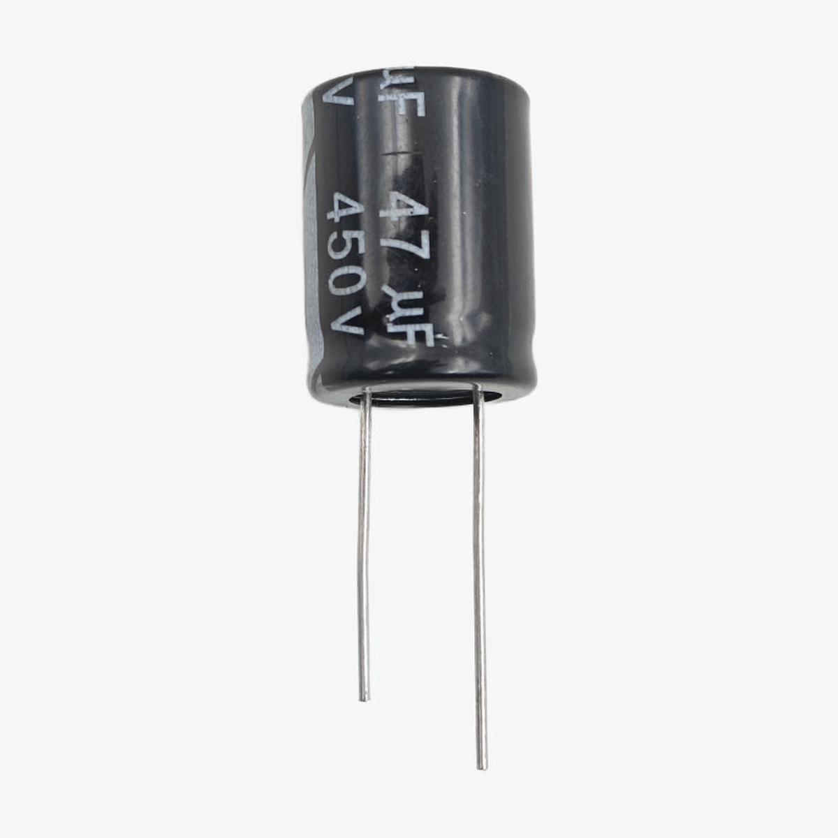 47uF 450V Radial Electrolytic Capacitor - Through Hole Package