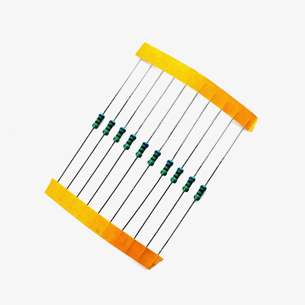 680 ohm, 1/4 Watt Resistor with 5% tolerance (Pack of 10)