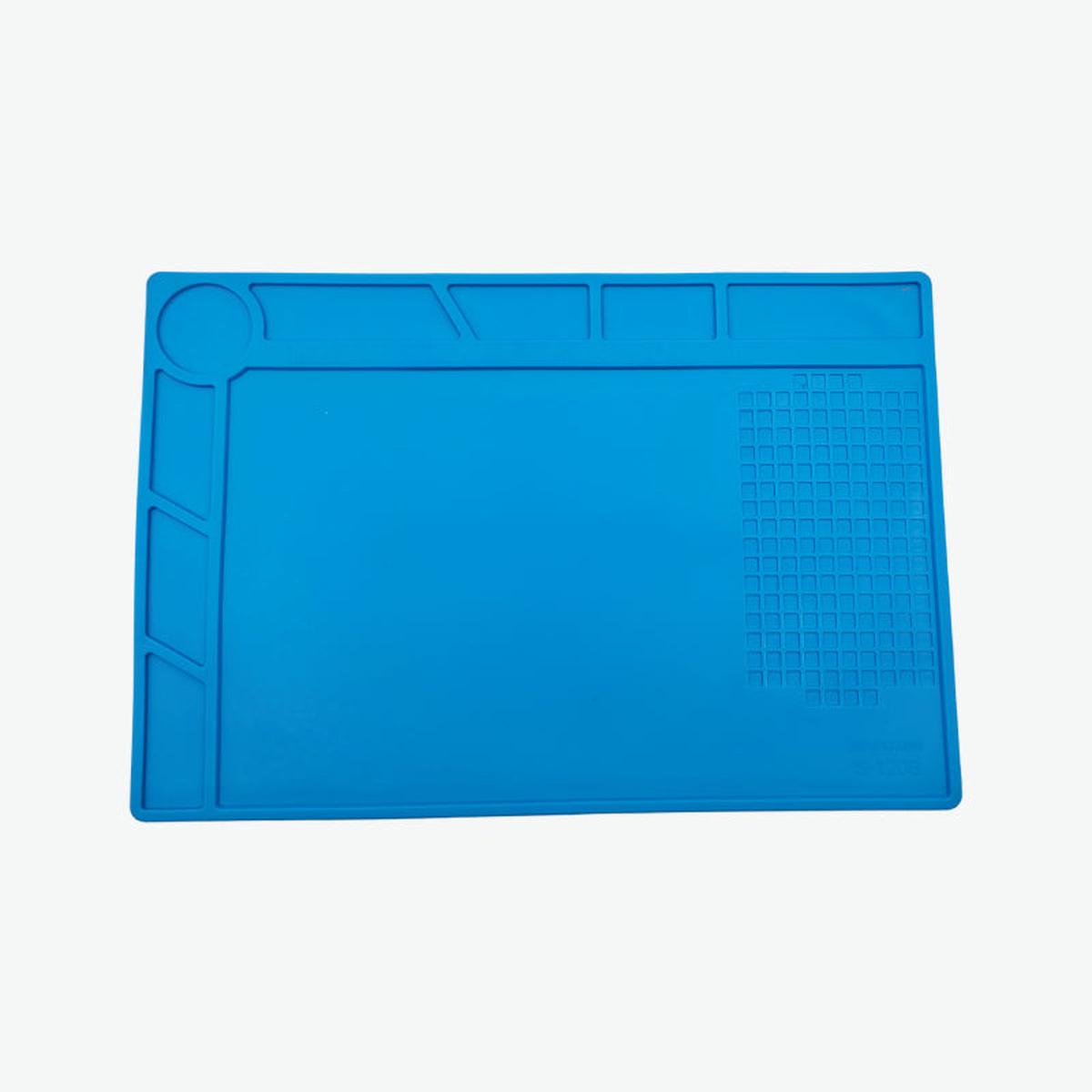 12.7 x 9 Inch Heat Insulation Silicone Anti-Static, Magnetic Workbench Mat