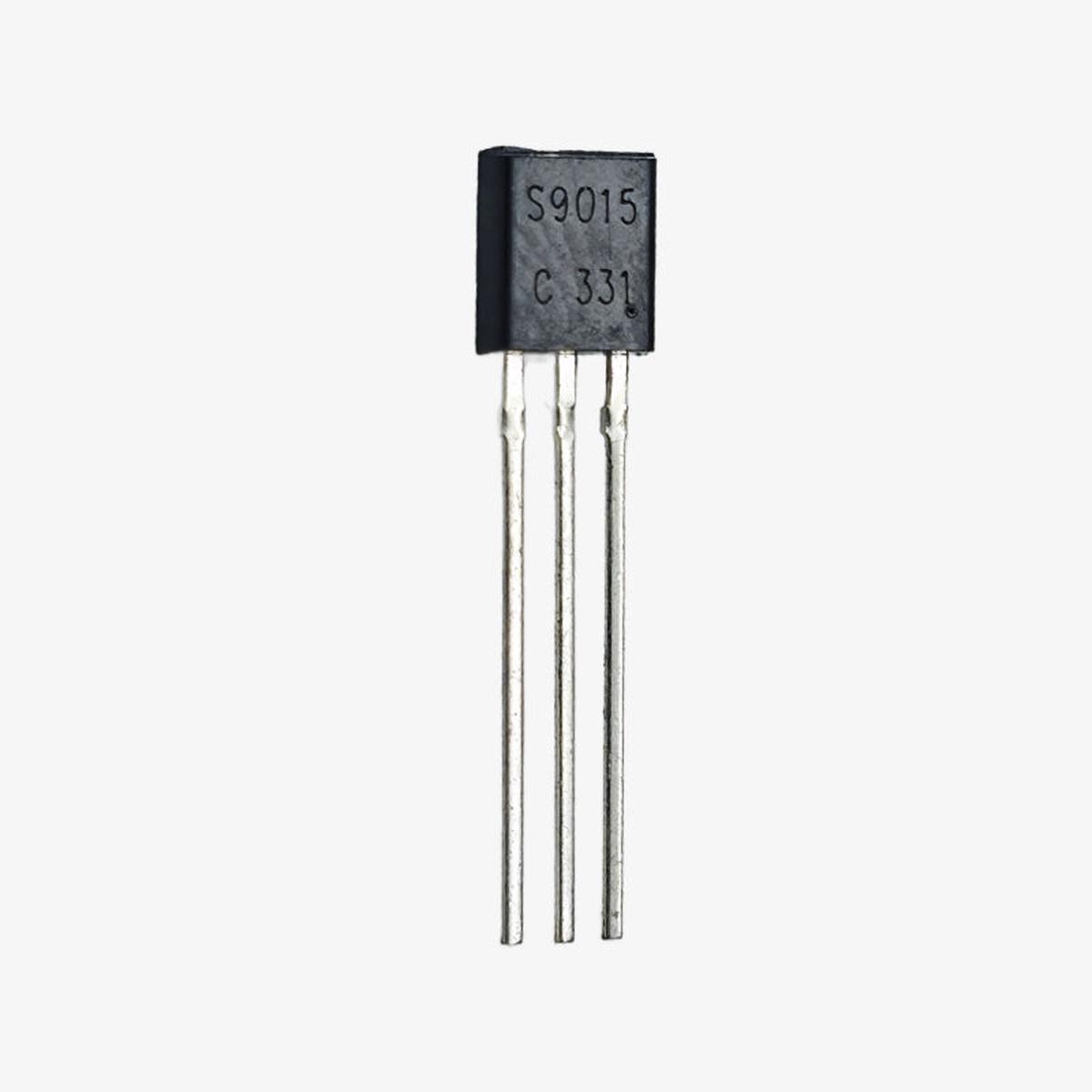 S9015 100mA PNP Transistor - TO-92 DIP Package
