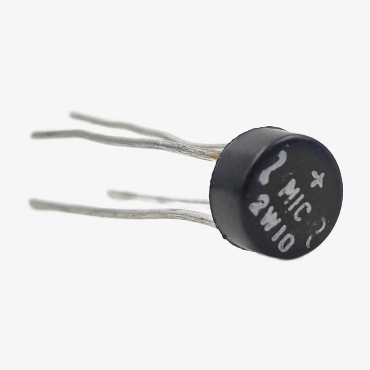 W10 1.5A 1000V Single Phase Bridge Rectifier Module - 4 Pin Lead Round Package