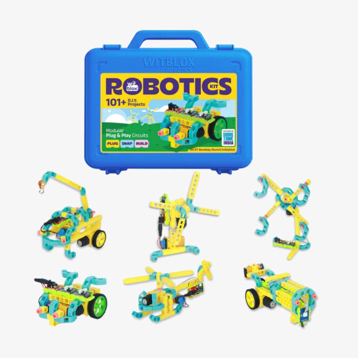 WitBlox DIY Robotics Kit for 101+ DIY Projects