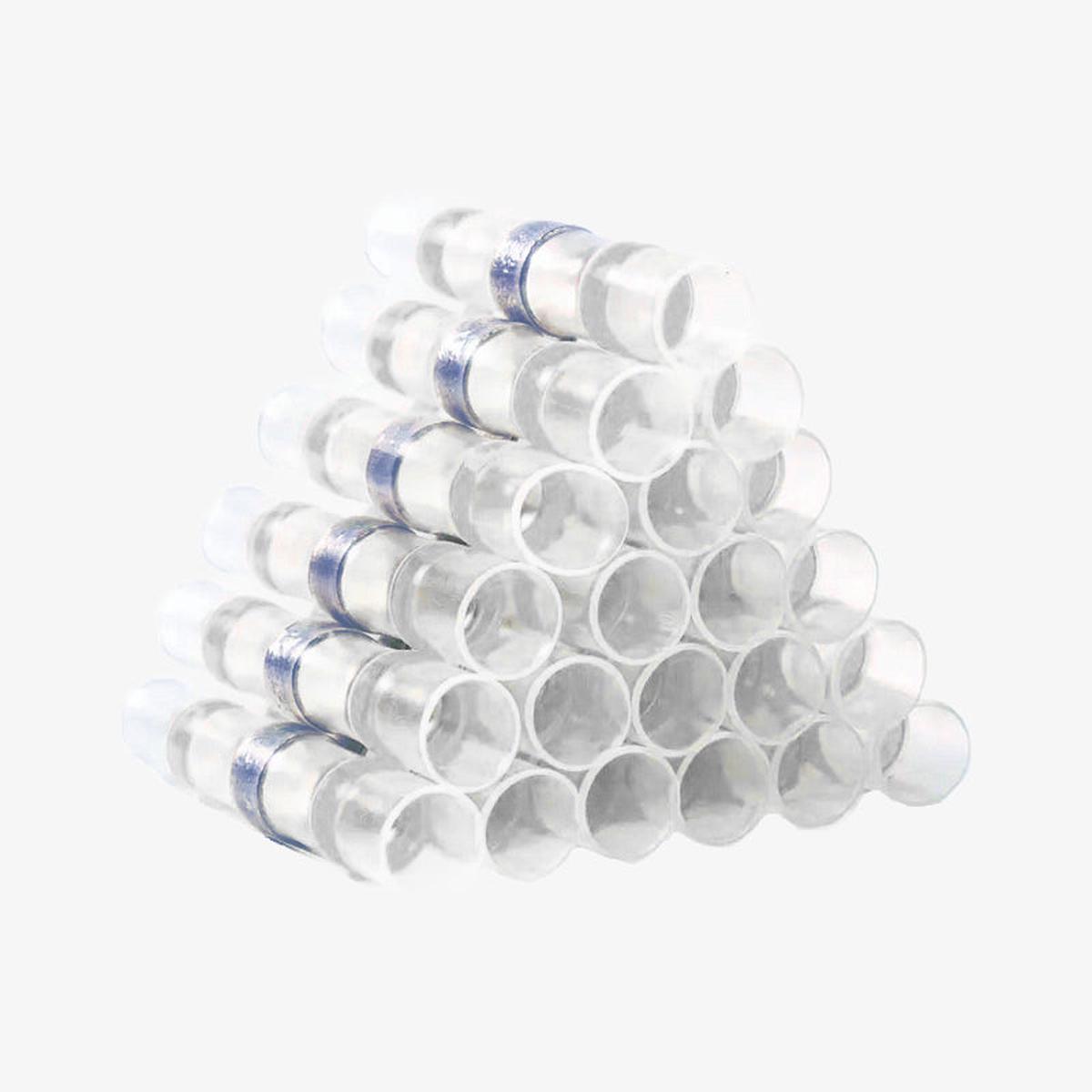 1.5mm Electrical Waterproof Seal Heat Shrink Splice Wire Sleeve - White