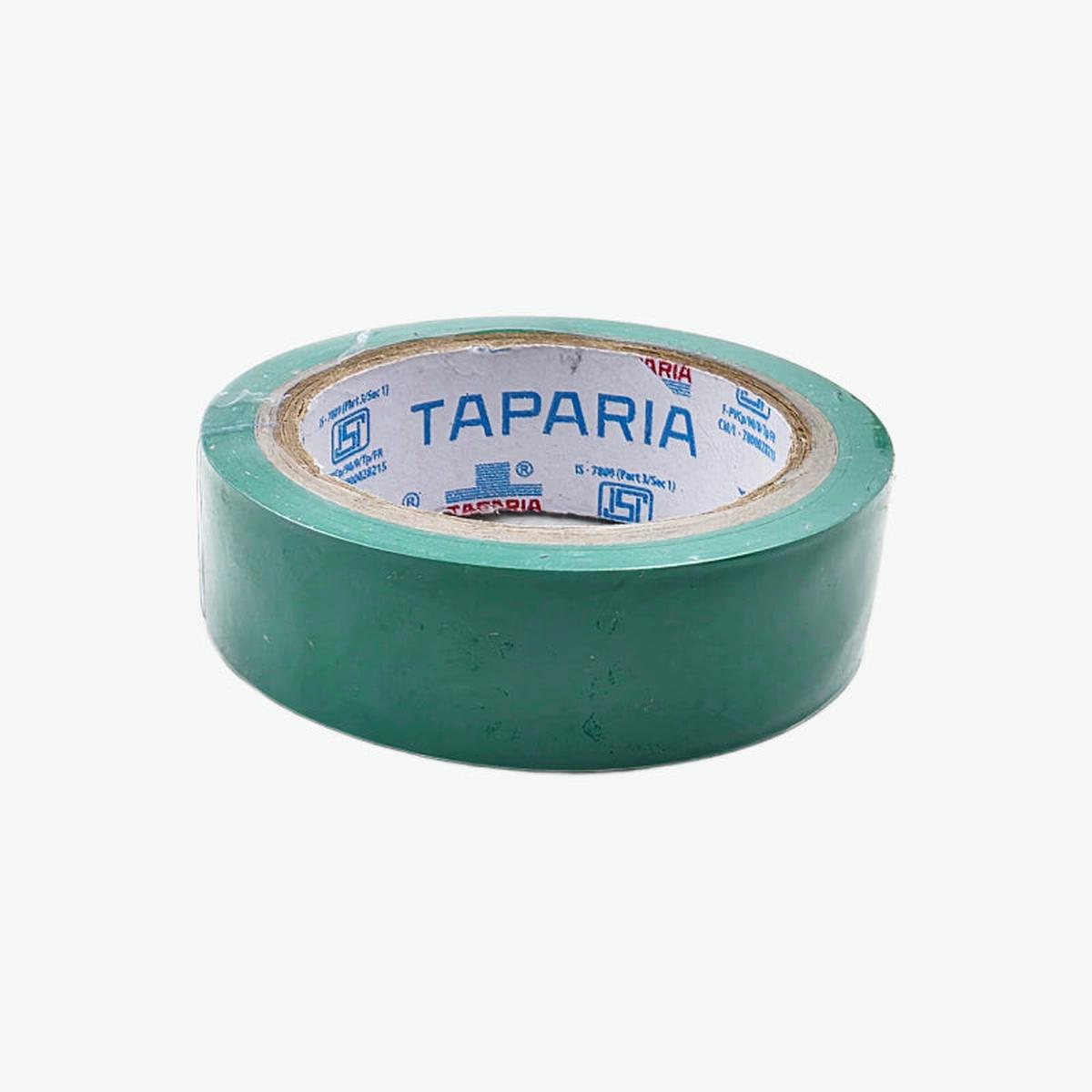 17mm Green PVC Insulation Tape - Taparia