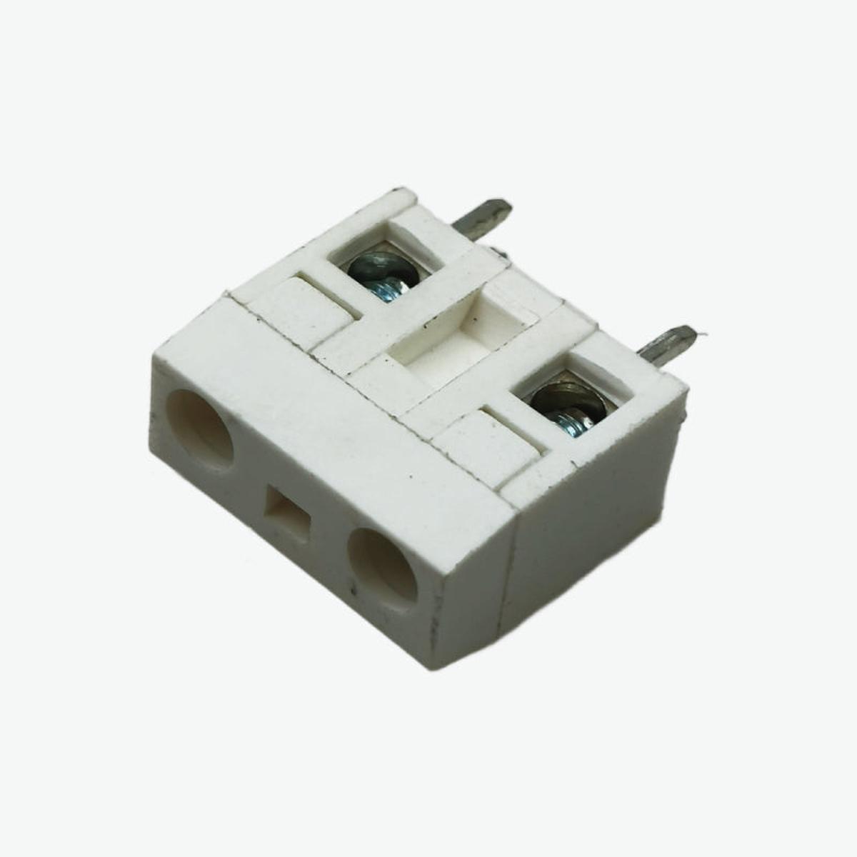2 Terminal 4 Pin PCB Mount Terminal Block Connector (Screw Type) - 10.16mm Pitch