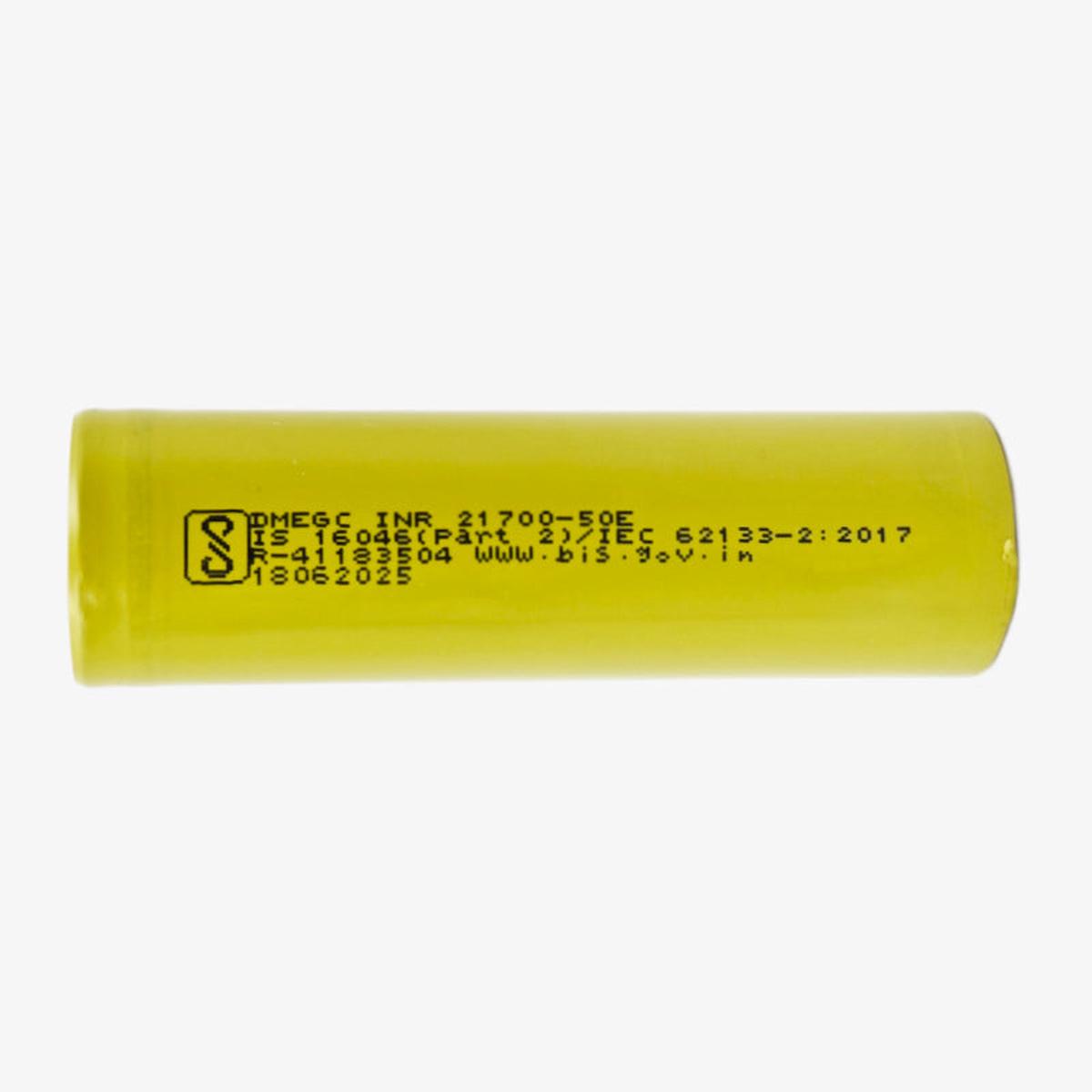 21700 Li-ion 3.7V 5000mAh Rechargeable Battery - DMEGC