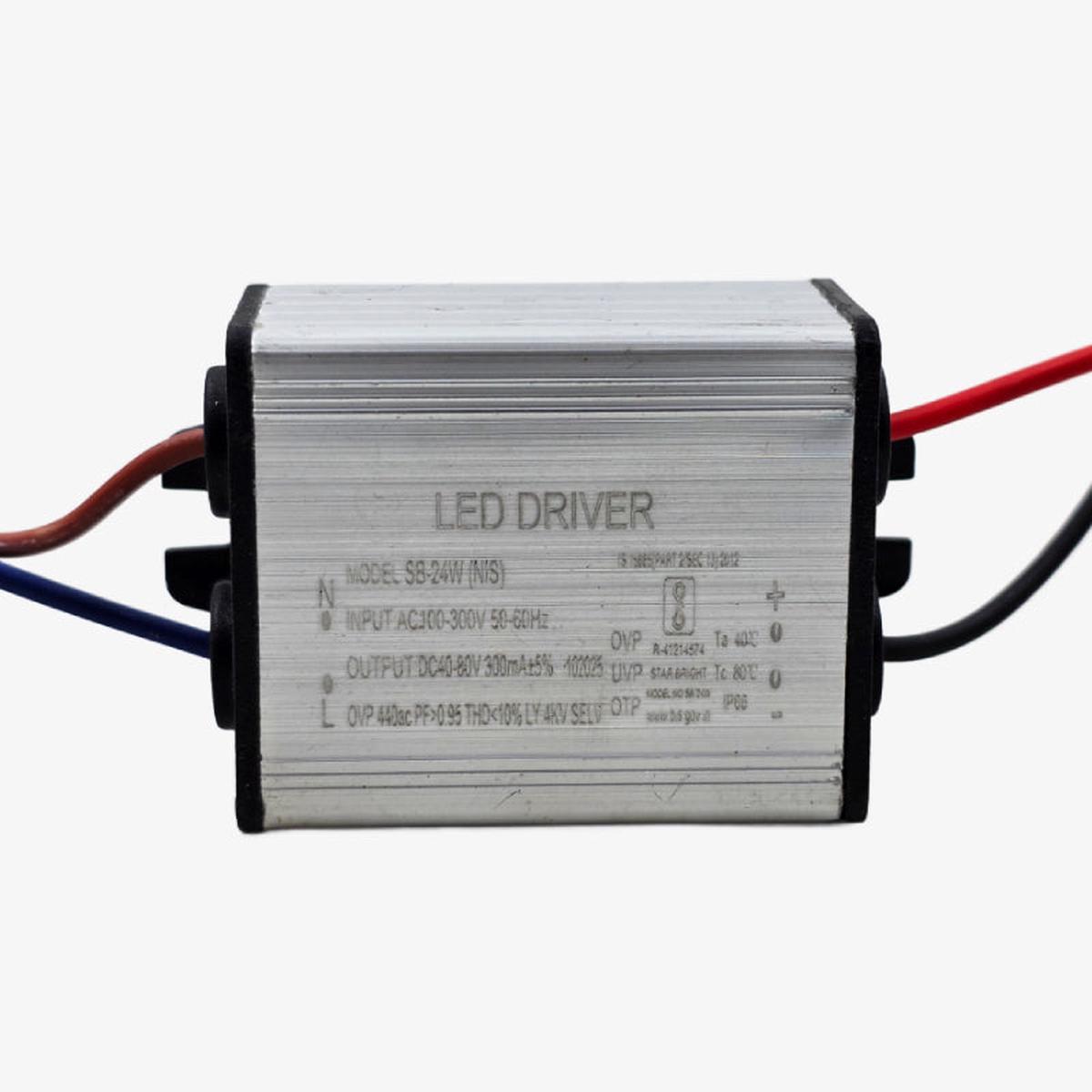 24W 300mA LED Driver Module with 4kV Surge Protection