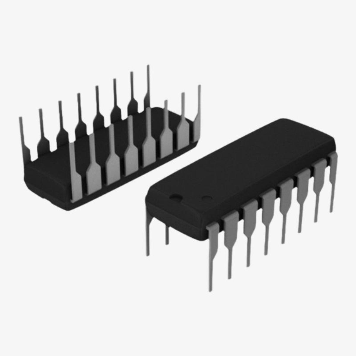 74HC14 Hex Schmitt Trigger Inverter IC - DIP-16 Package