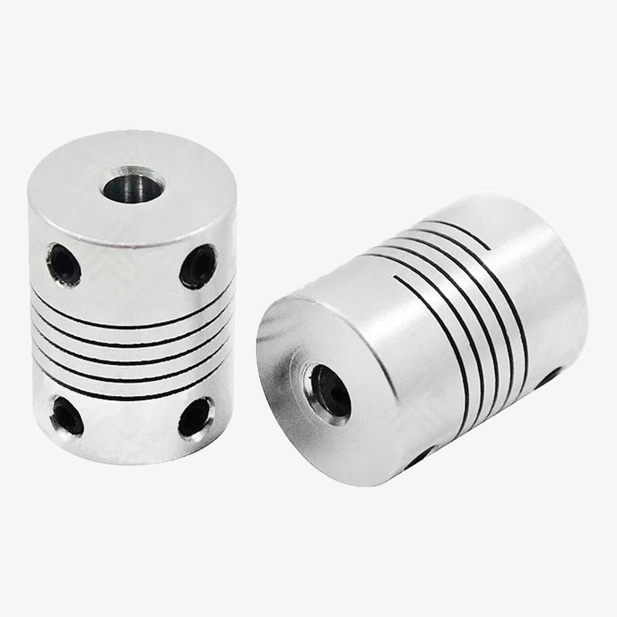 Aluminum Flexible Shaft Coupling - 5x5mm