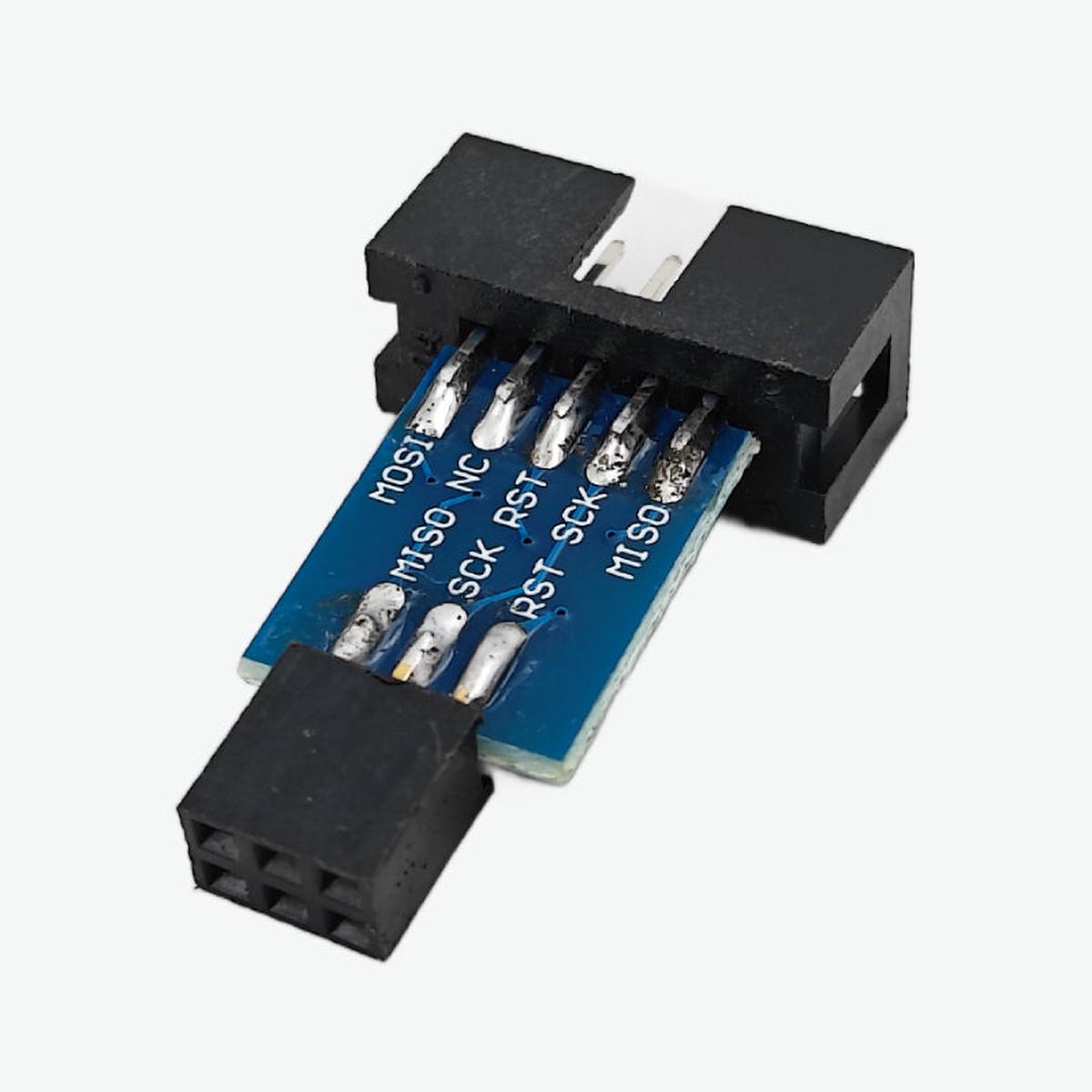 AVR ISP 10 Pin to 6 Pin Adapter Board