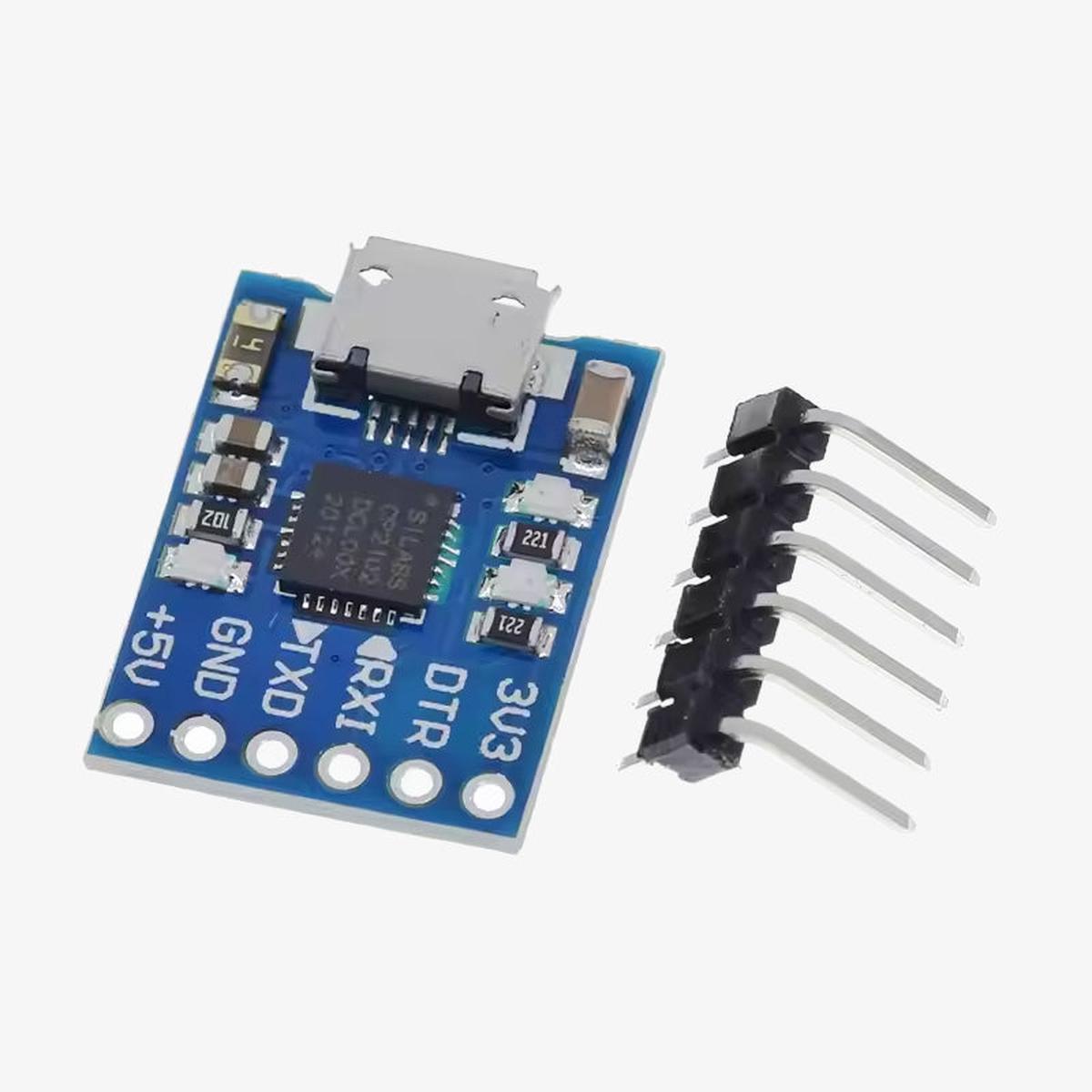 CP2102 (6-pin) USB 2.0 to TTL UART Serial Converter Module
