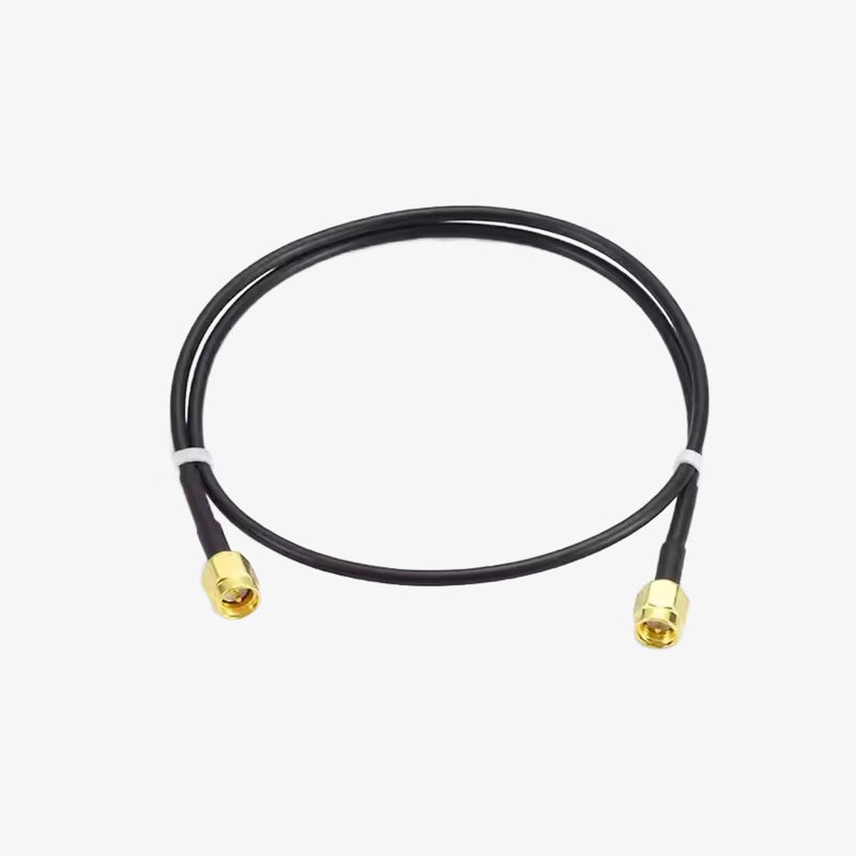 RG174 SMA Male to Male Cable  1 meter