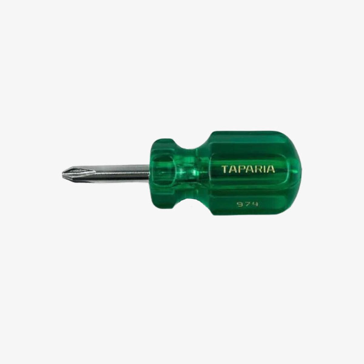 Taparia 974 Two in One Stubby Screwdriver