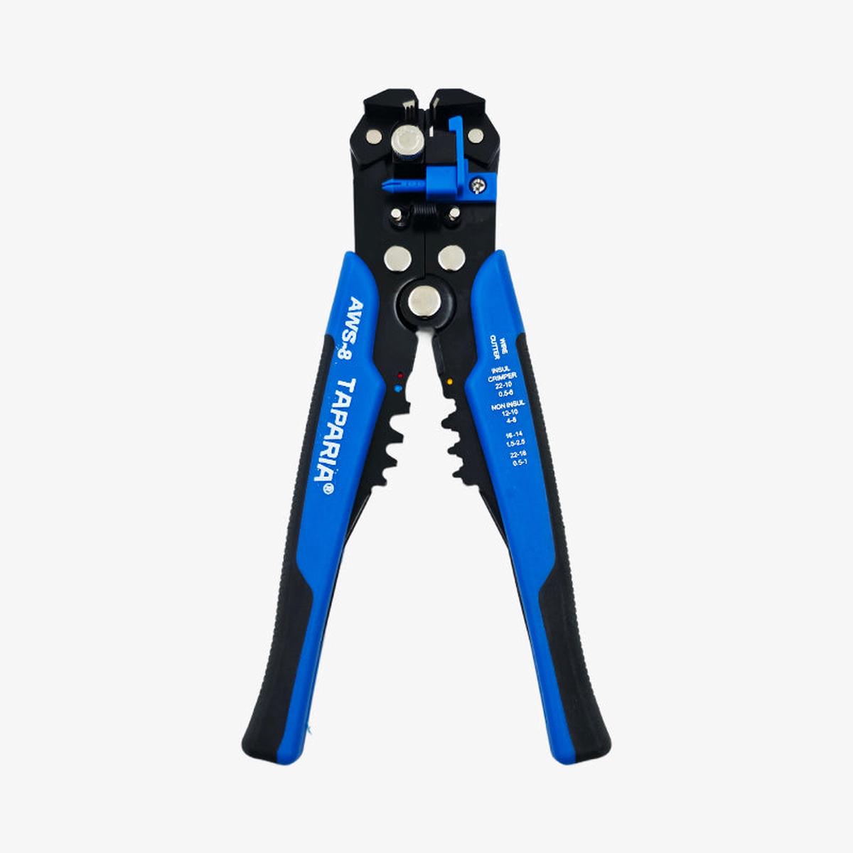 Taparia AWS-8 Automatic Wire Stripper and Cutter Professional Plier 10-24 AWG