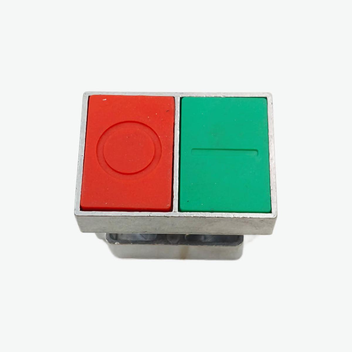 Twin Touch Push Button without Indicator (I/O Marked With Mounting Bracket)