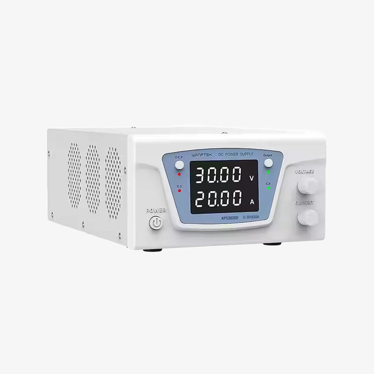 WANPTEK KPS3020D High Precision DC Adjustable Power Supply - 0V/20A
