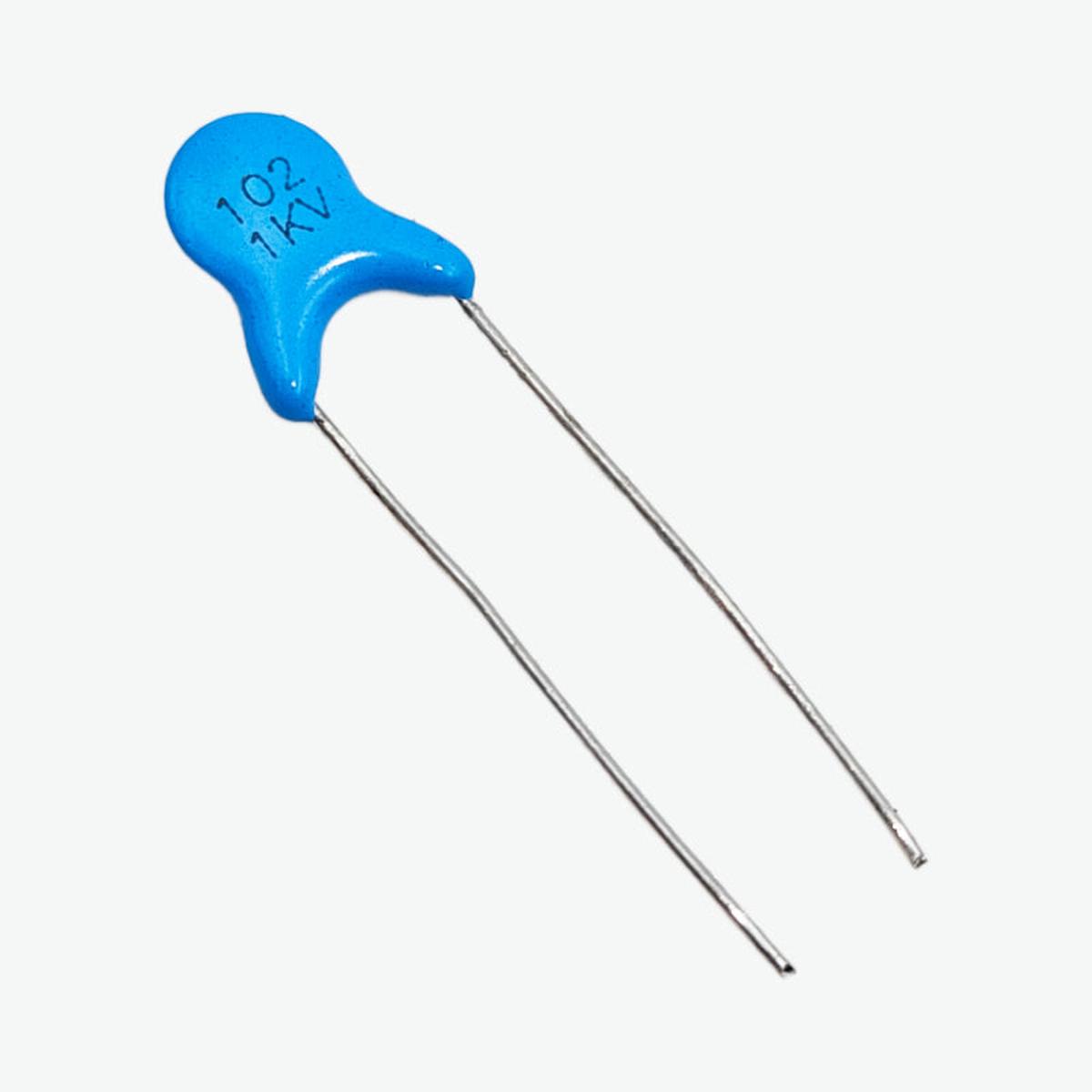 102K  1000pF 1KV Ceramic Disc Capacitor