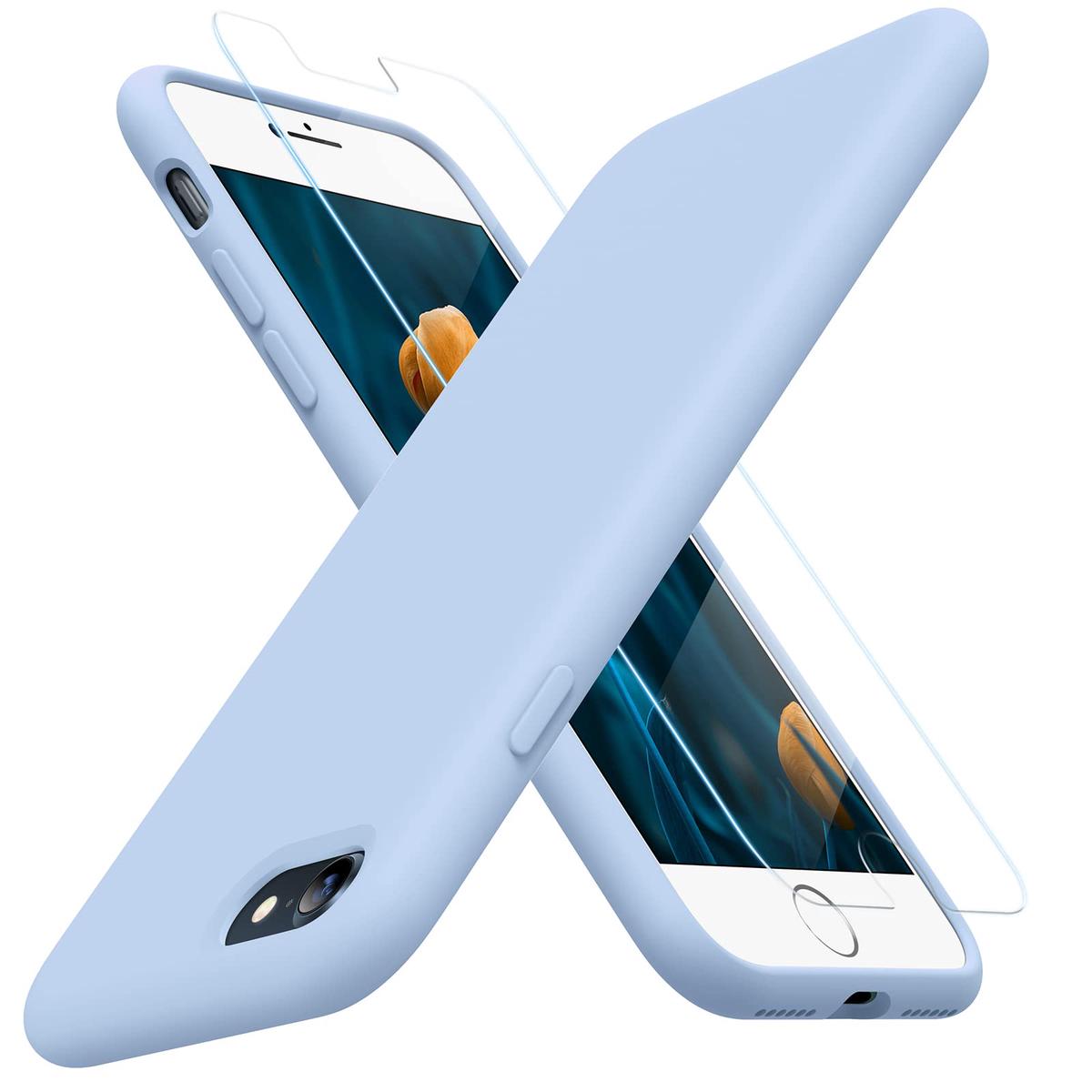 iPhone SE Slim Shockproof Case - Capri Blue