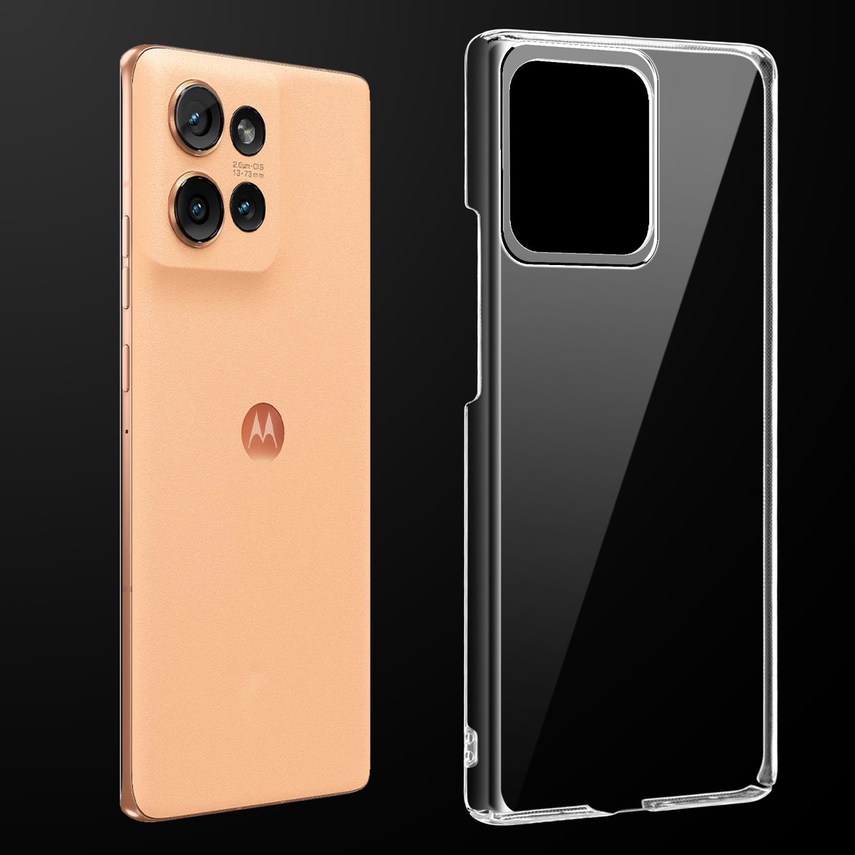 Crystal Clear Hard Anti-Yellow Transparent Back Cover Case For Motorola Moto Edge 50 5G