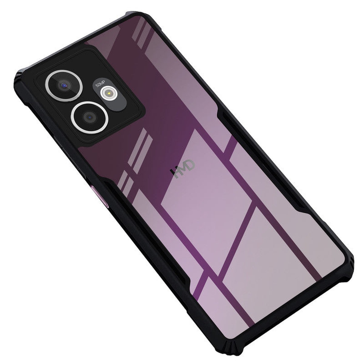 Premium Acrylic Transparent Back Cover for HMD Crest 5G