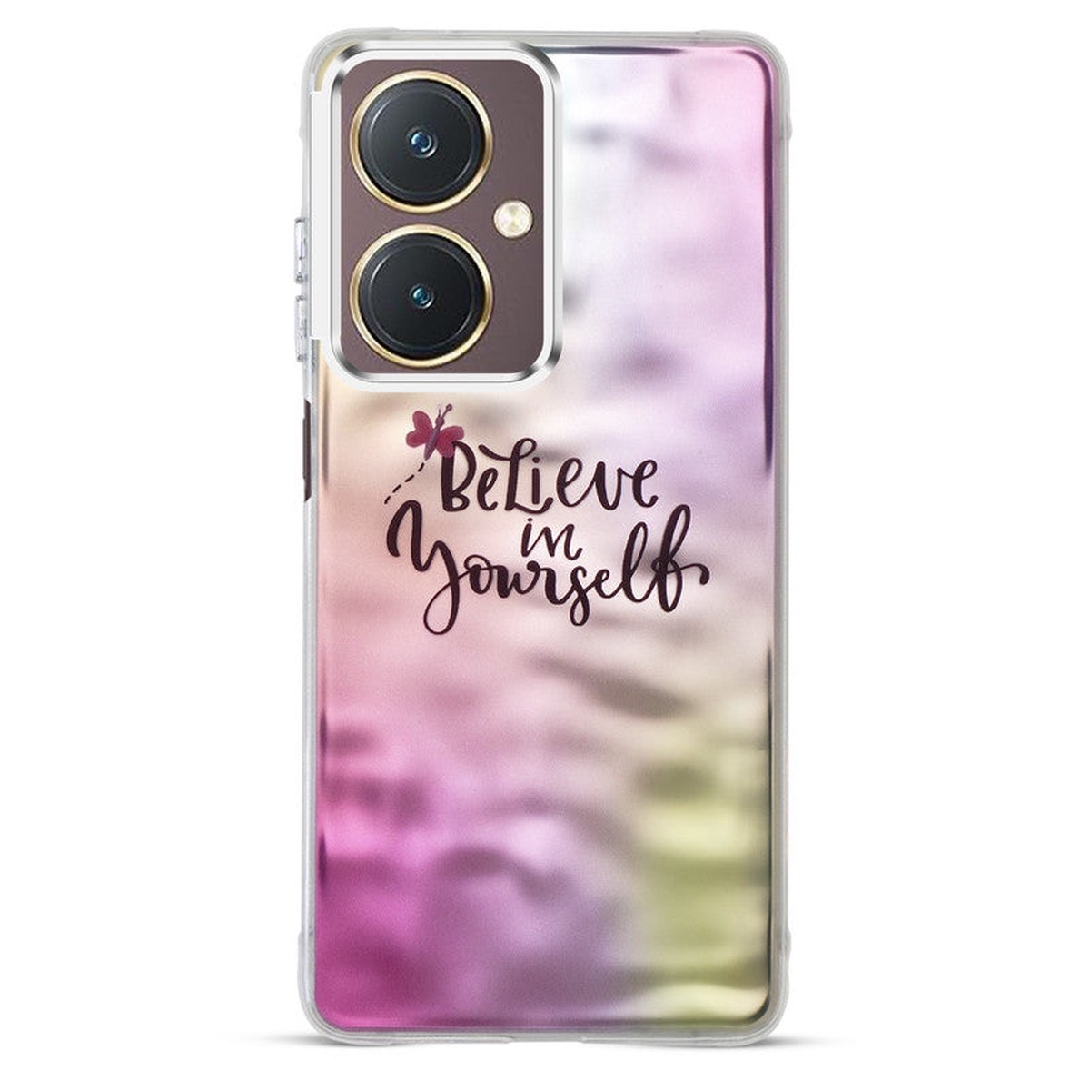 Wrinkle Artistic Wave Printed Phone Case For Vivo Y27 4G
