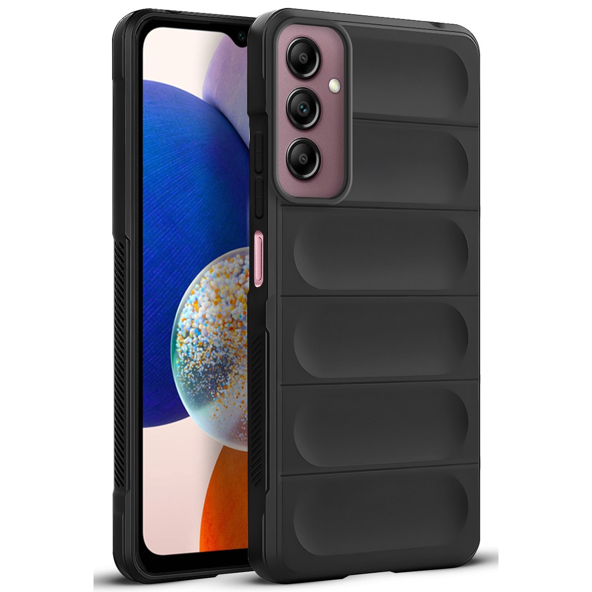 Soft Silicone Comfort Grip Back Cover Case For Samsung A34 5G